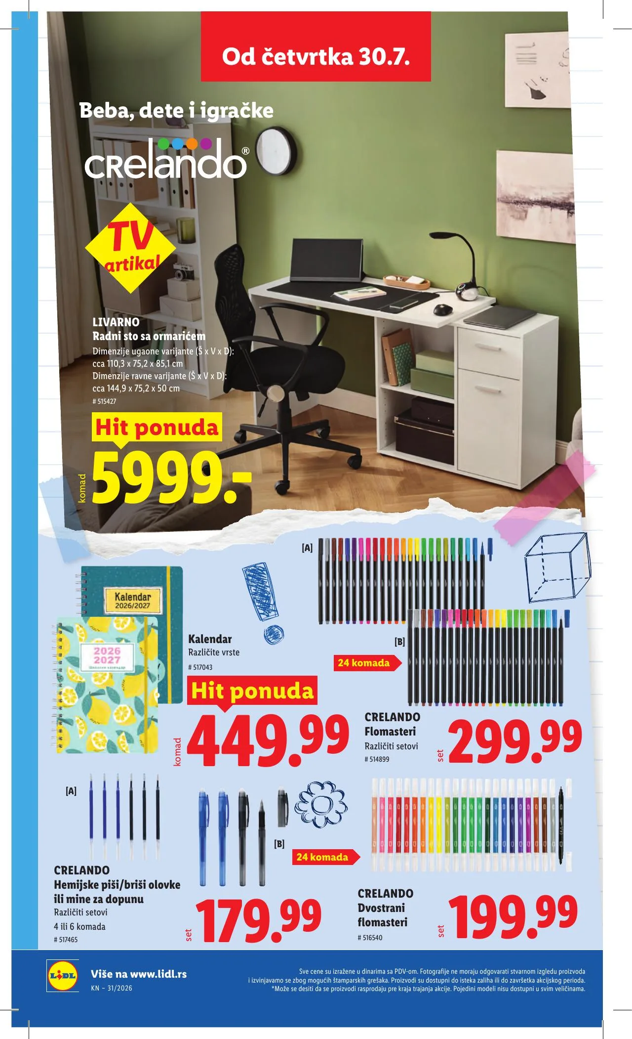 Lidl akciós újság Szerbia 07.30–08.05 – 78. oldal