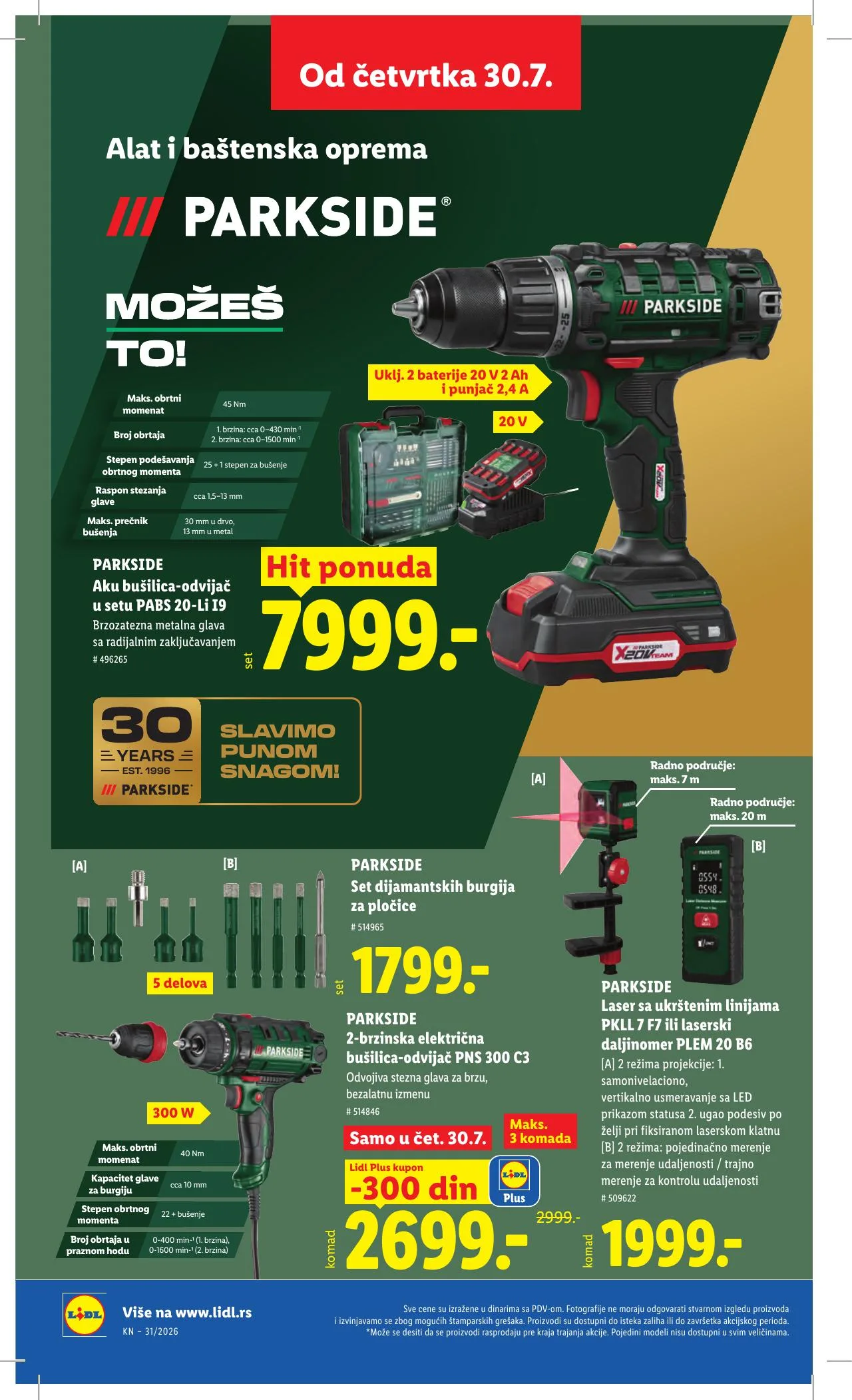 Lidl akciós újság Szerbia 07.30–08.05 – 82. oldal