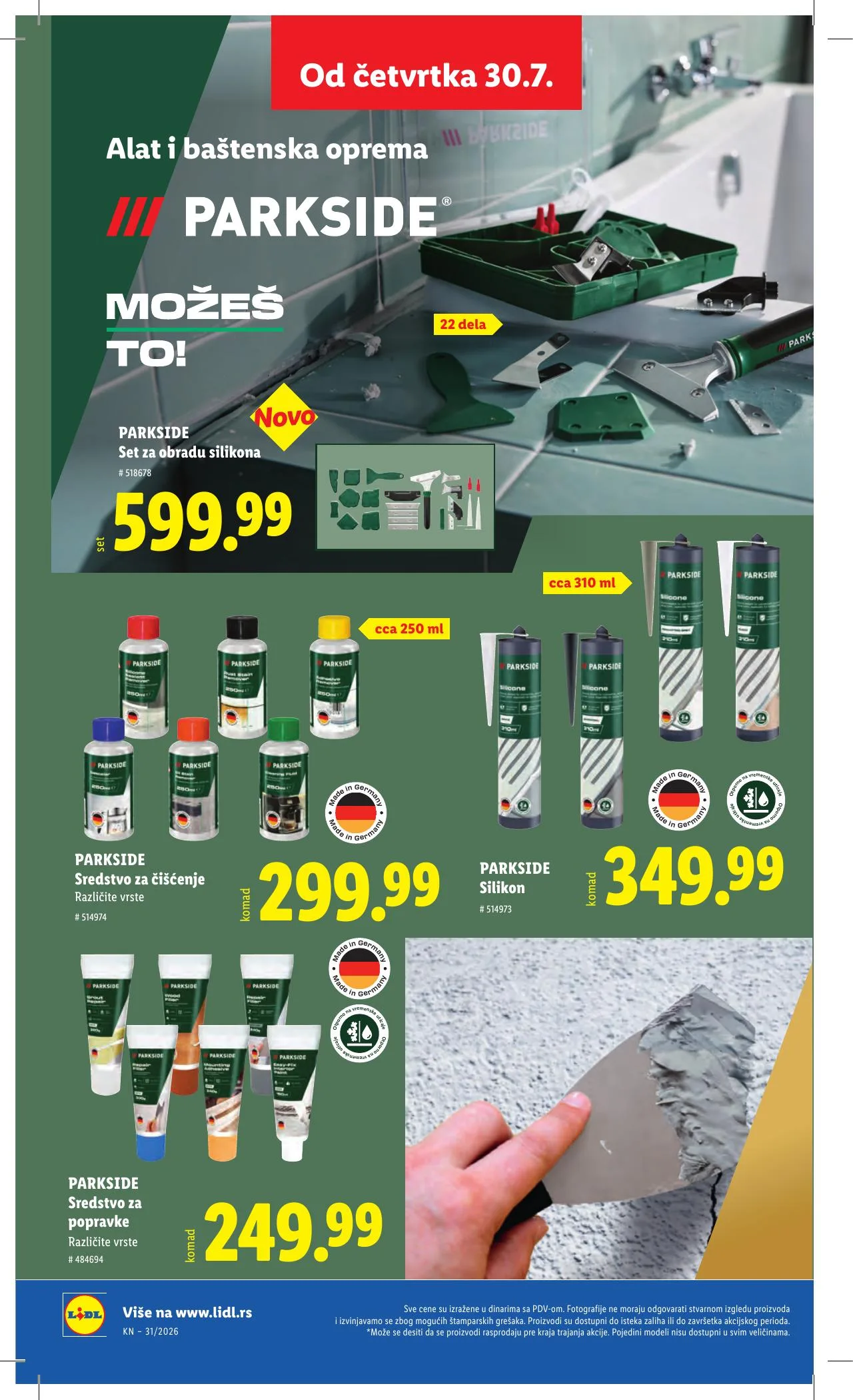 Lidl akciós újság Szerbia 07.30–08.05 – 84. oldal