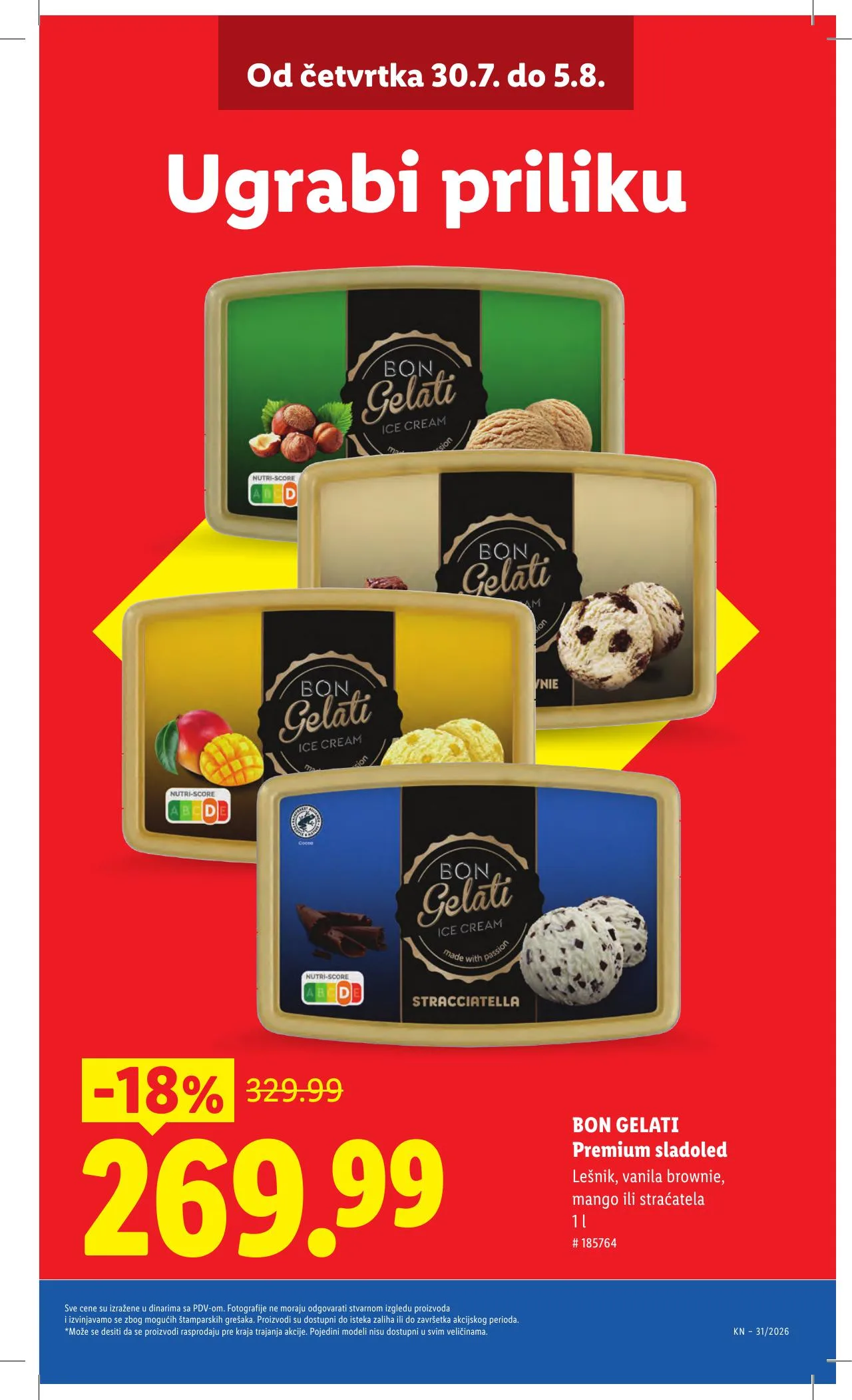 Lidl akciós újság Szerbia 07.30–08.05 – 9. oldal