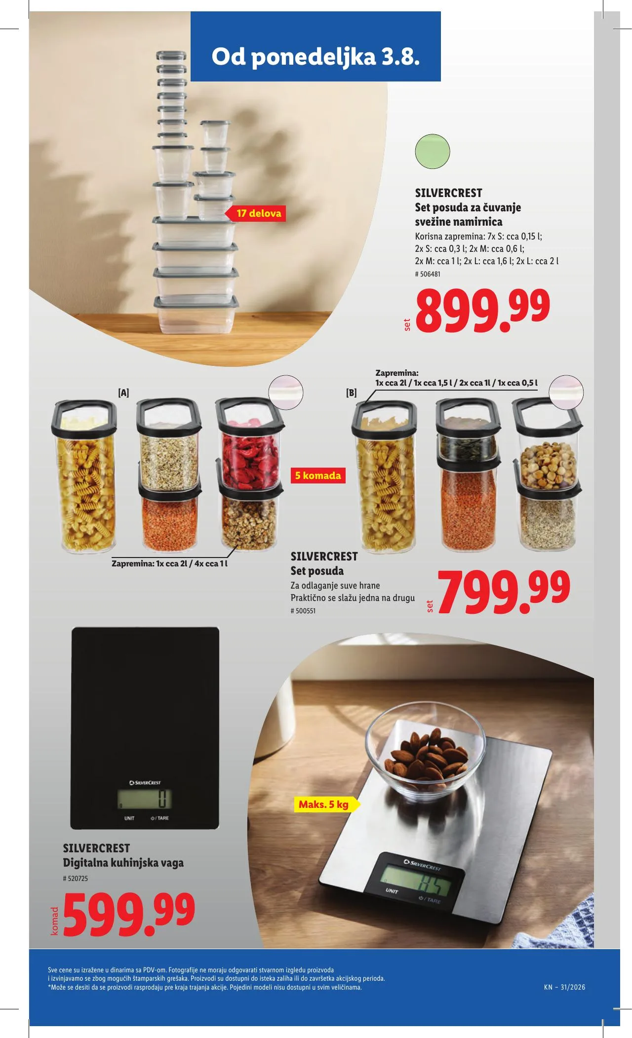 Lidl akciós újság Szerbia 07.30–08.05 – 91. oldal