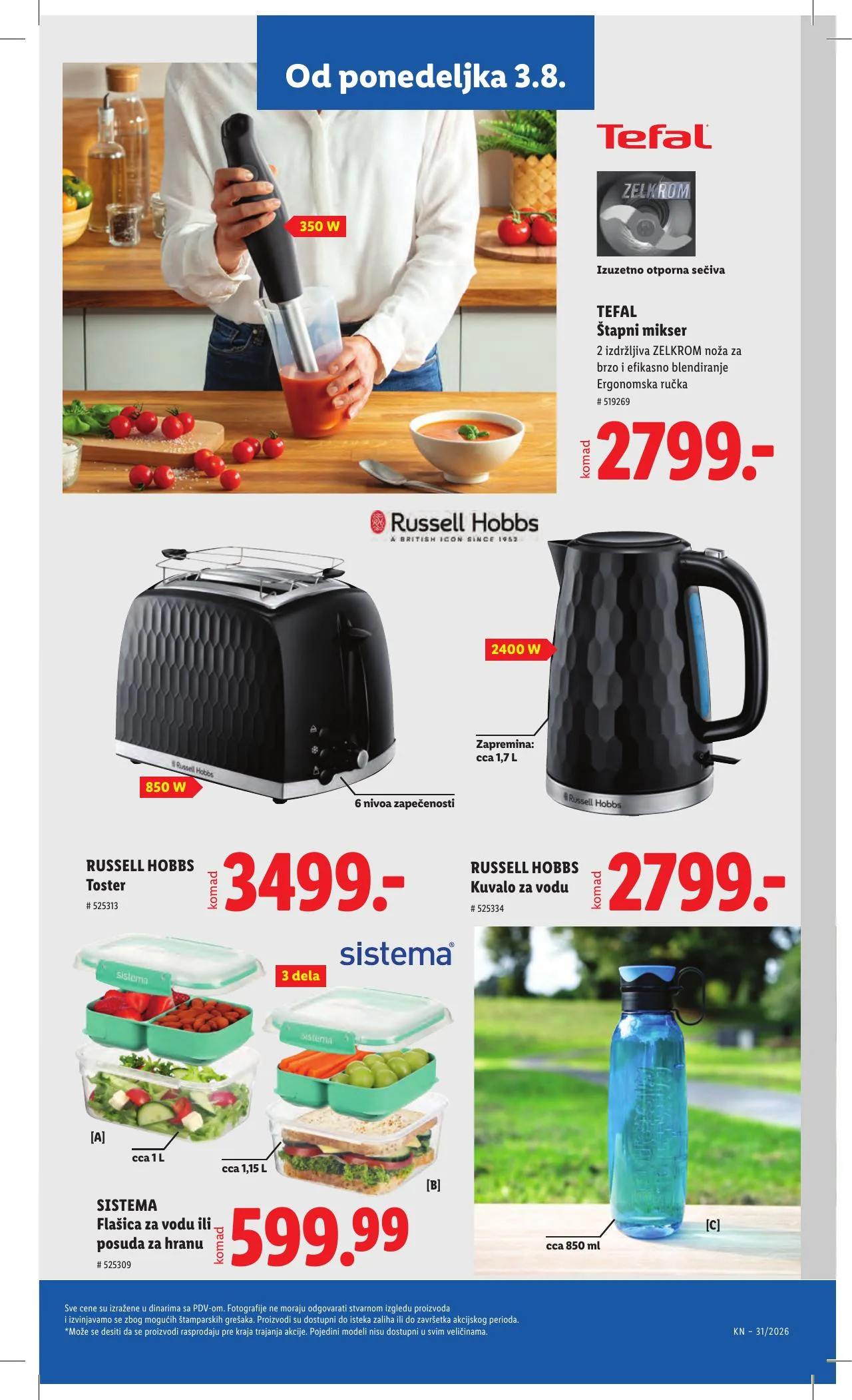 Lidl akciós újság Szerbia 07.30–08.05 – 93. oldal