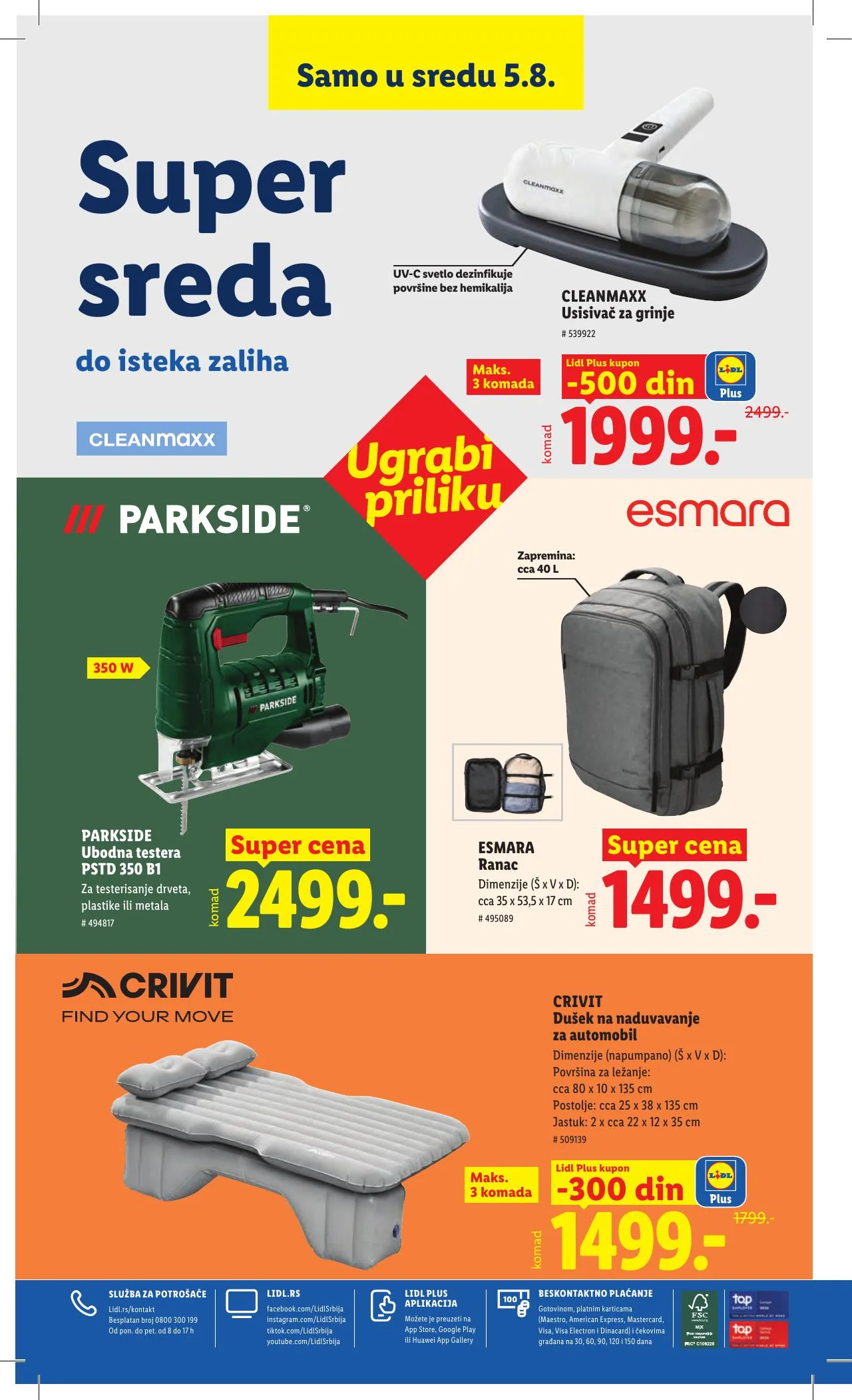 Lidl akciós újság Szerbia 07.30–08.05 – 98. oldal