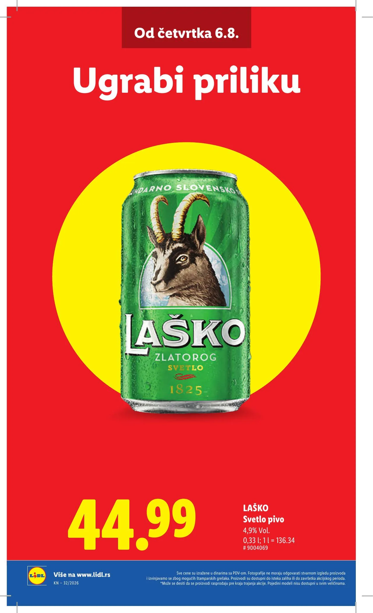 Lidl akciós újság Szerbia 08.06–08.12 – 10. oldal