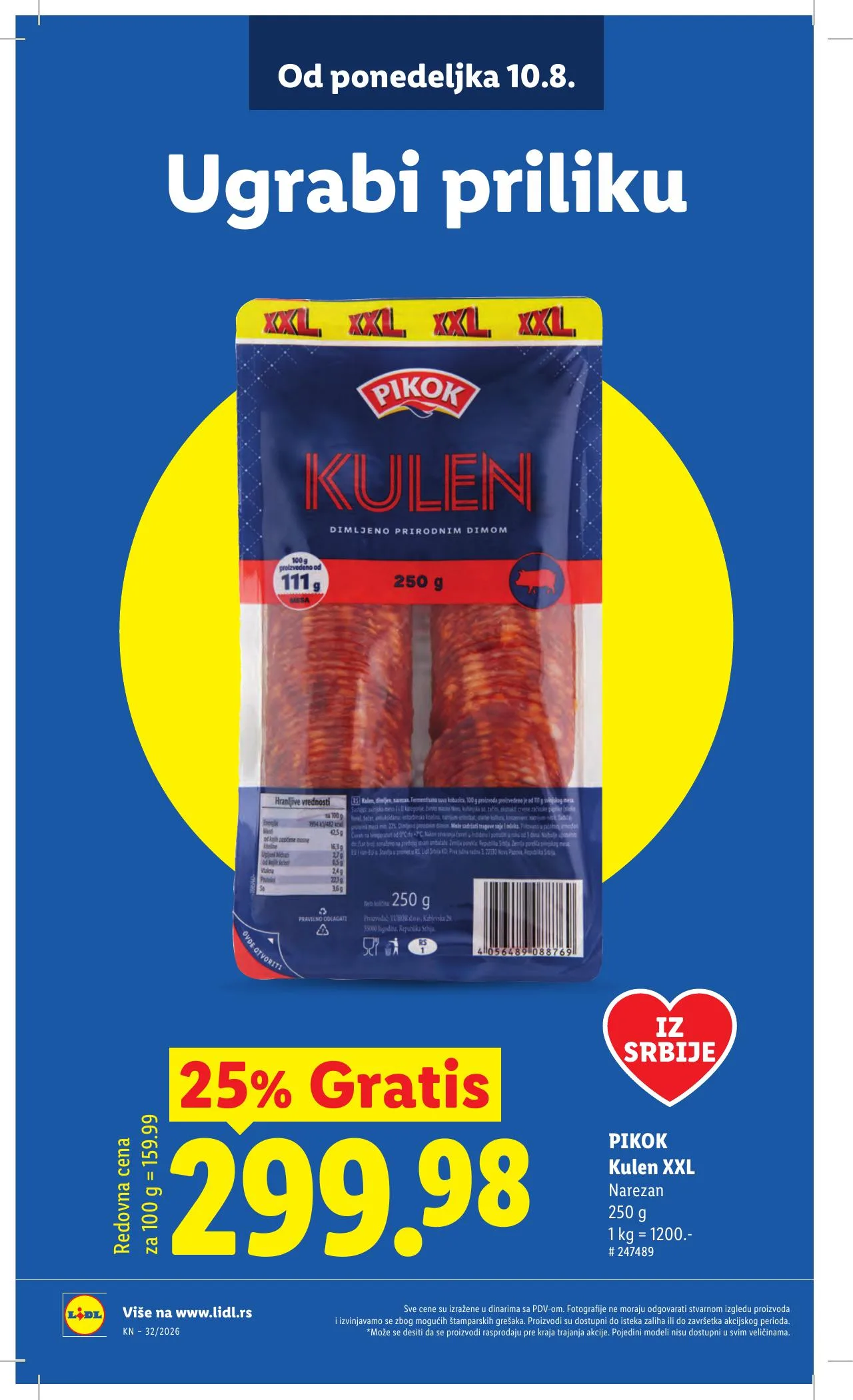 Lidl akciós újság Szerbia 08.06–08.12 – 14. oldal