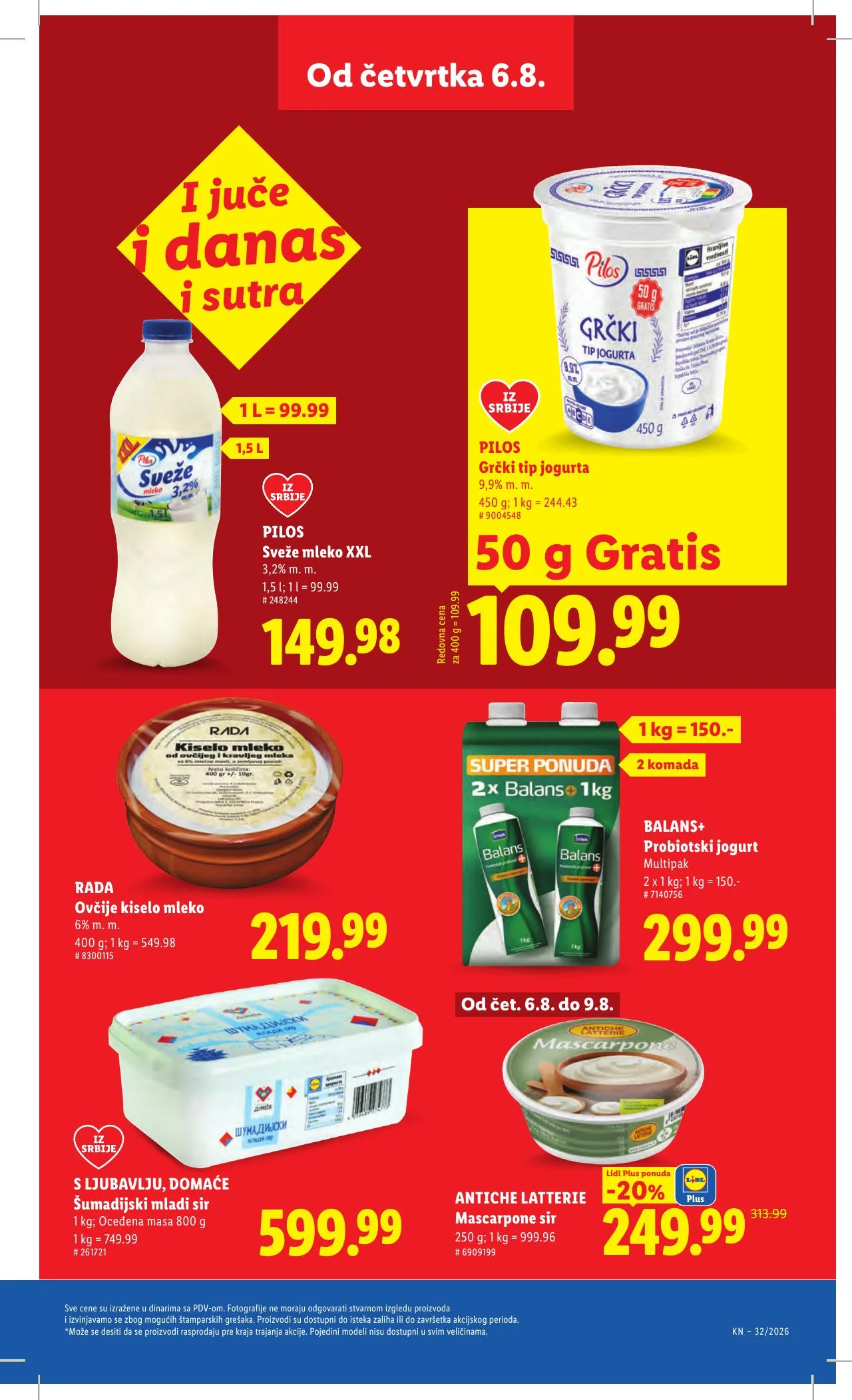 Lidl akciós újság Szerbia 08.06–08.12 – 25. oldal