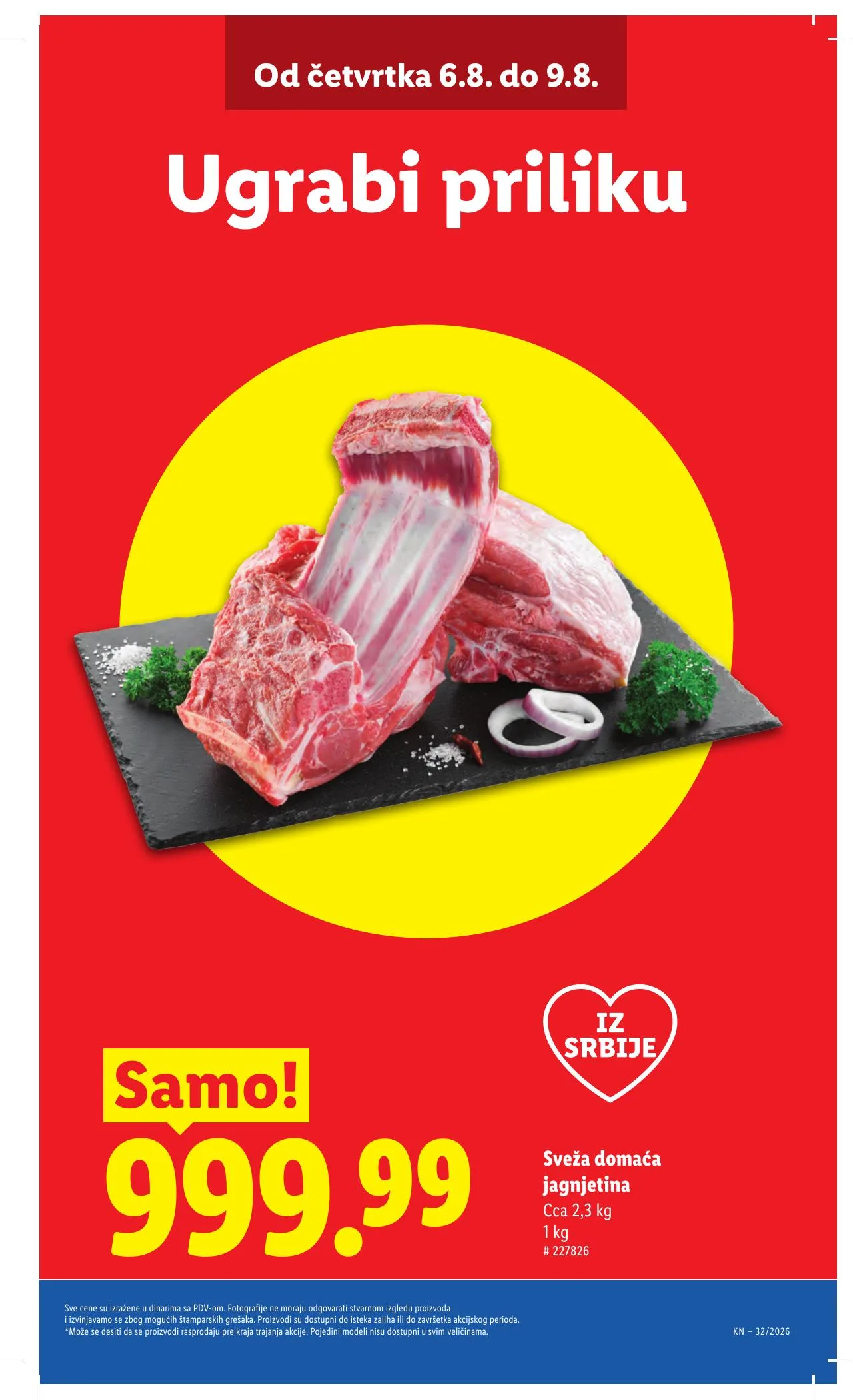 Lidl akciós újság Szerbia 08.06–08.12 – 3. oldal