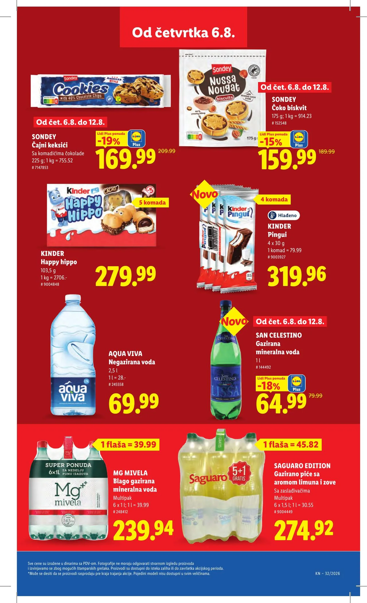 Lidl akciós újság Szerbia 08.06–08.12 – 31. oldal