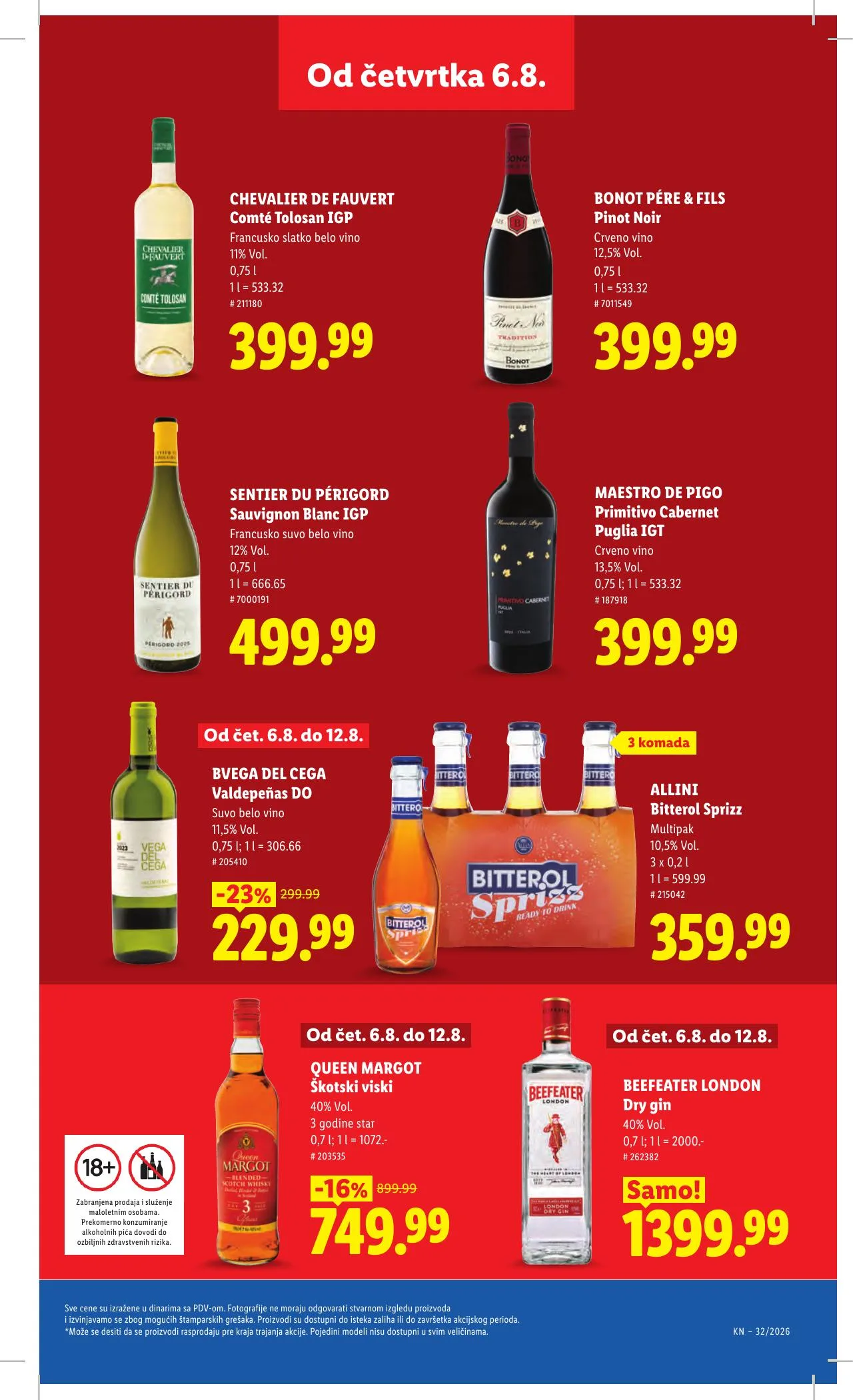 Lidl akciós újság Szerbia 08.06–08.12 – 33. oldal