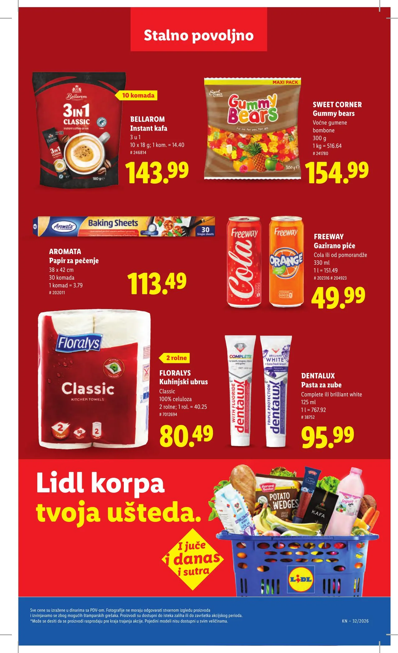 Lidl akciós újság Szerbia 08.06–08.12 – 39. oldal