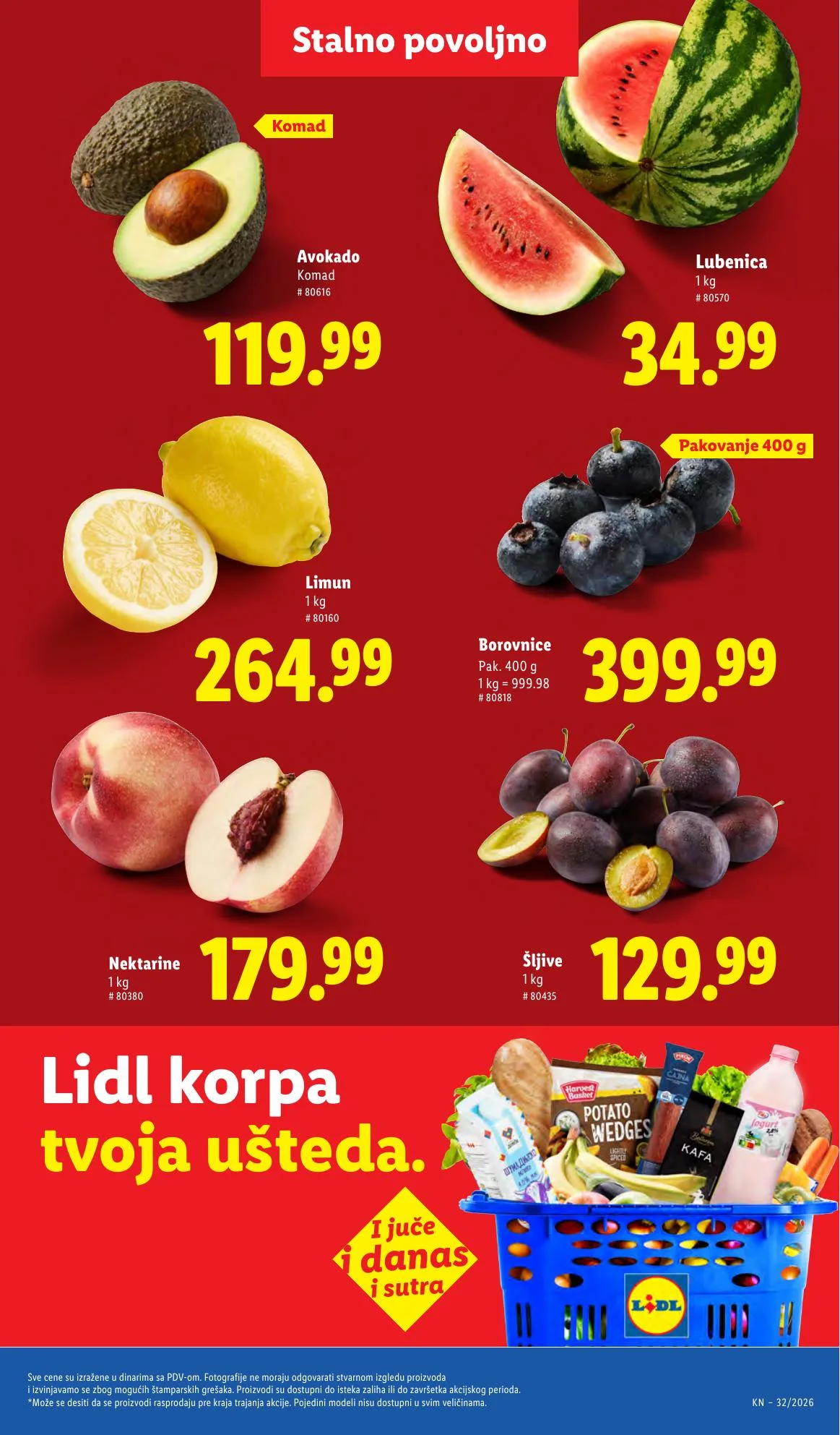 Lidl akciós újság Szerbia 08.06–08.12 – 43. oldal