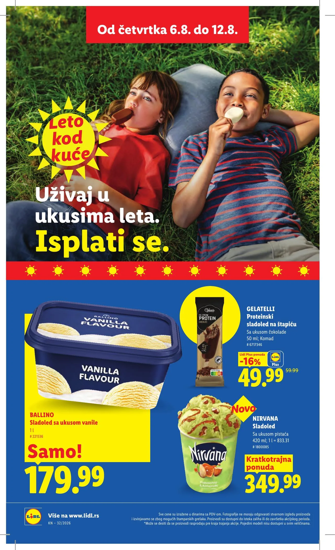 Lidl akciós újság Szerbia 08.06–08.12 – 44. oldal