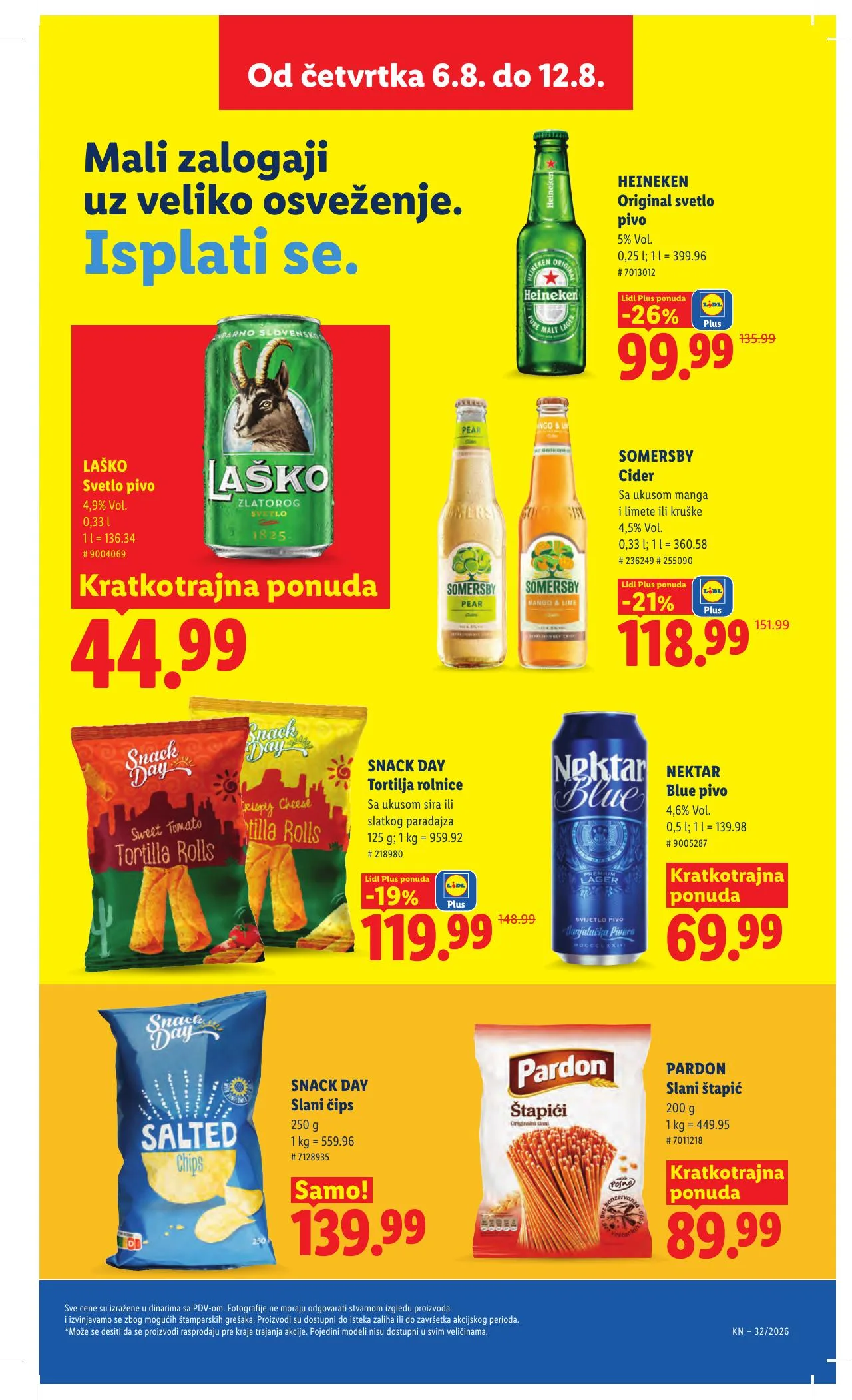 Lidl akciós újság Szerbia 08.06–08.12 – 49. oldal