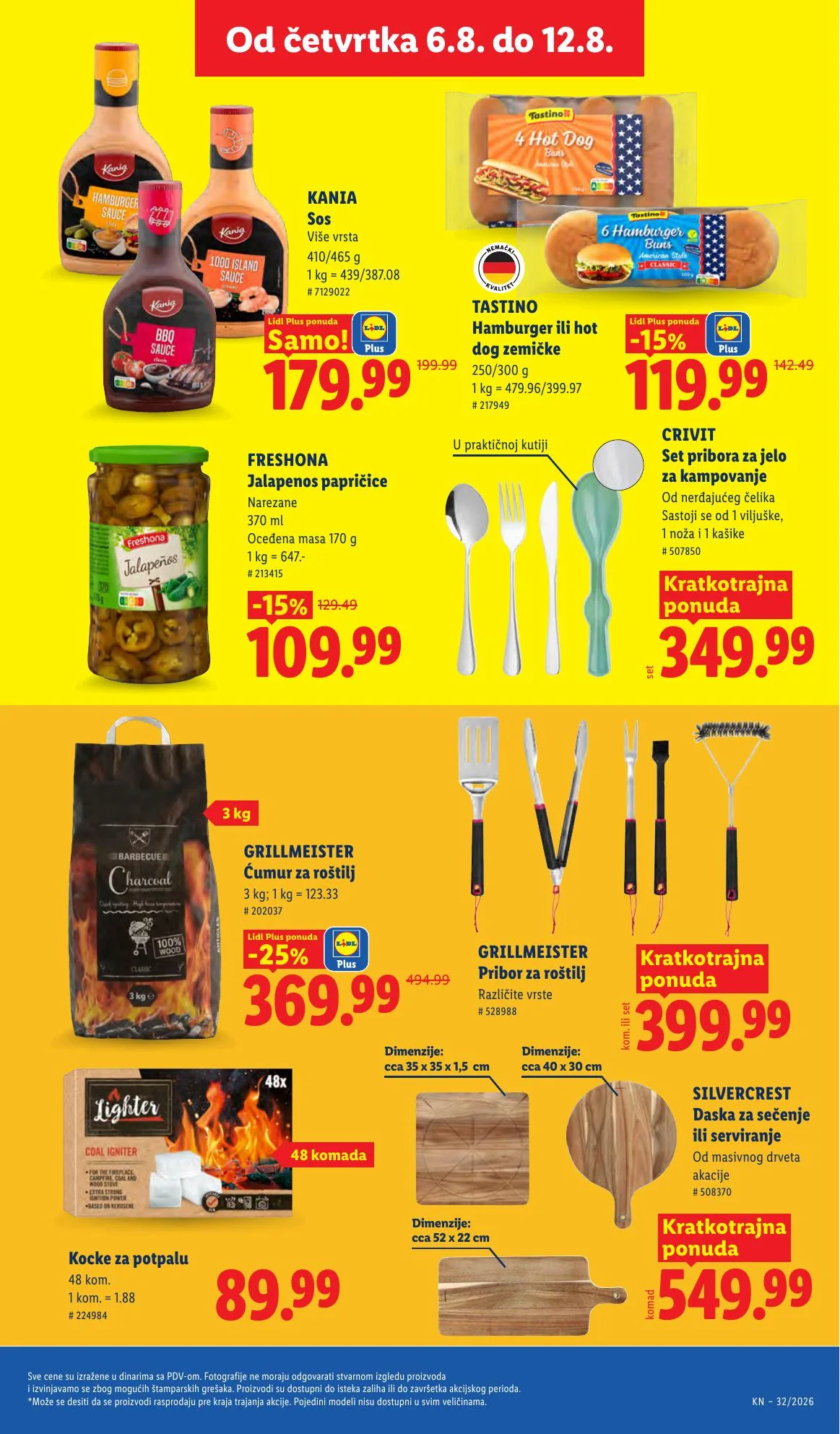 Lidl akciós újság Szerbia 08.06–08.12 – 51. oldal
