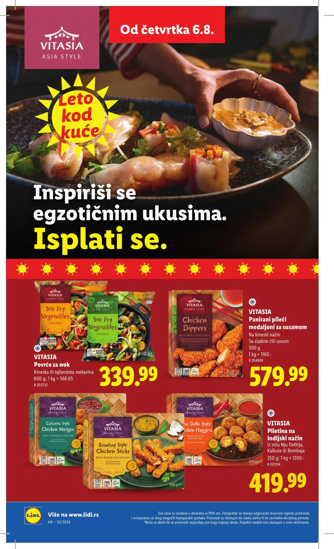 Lidl akciós újság Szerbia 08.06–08.12 – 52. oldal