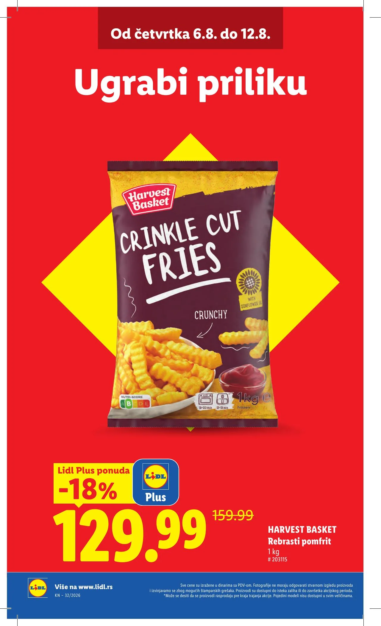 Lidl akciós újság Szerbia 08.06–08.12 – 6. oldal