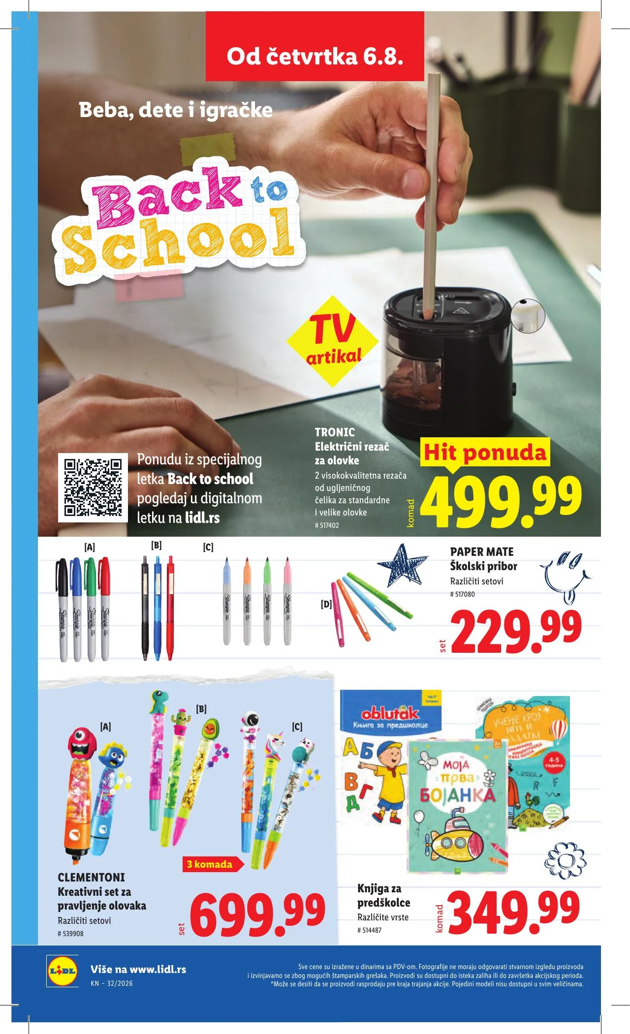 Lidl akciós újság Szerbia 08.06–08.12 – 68. oldal
