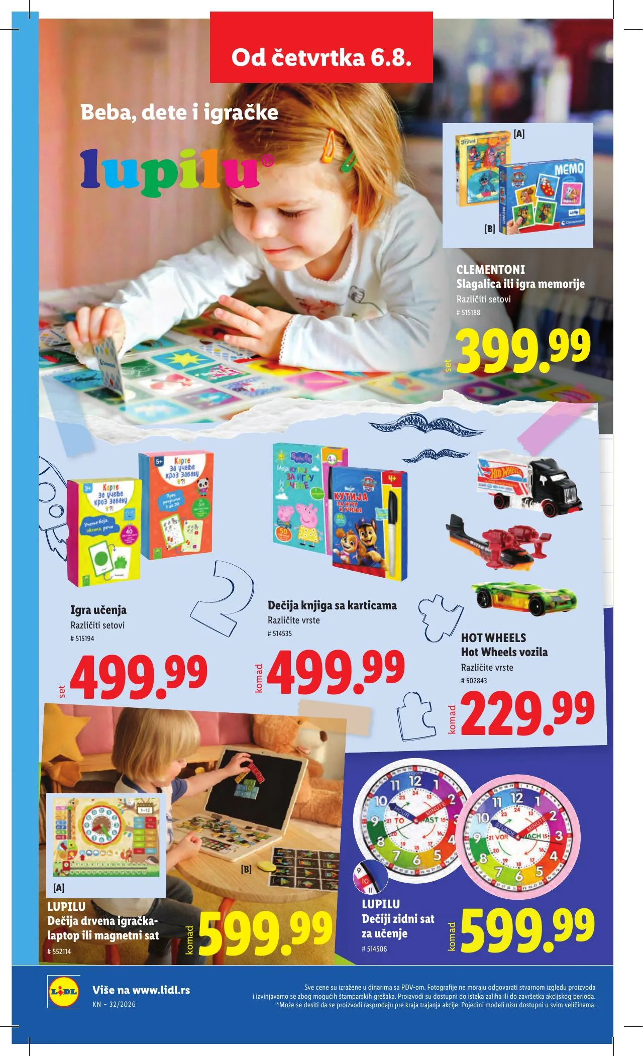 Lidl akciós újság Szerbia 08.06–08.12 – 72. oldal