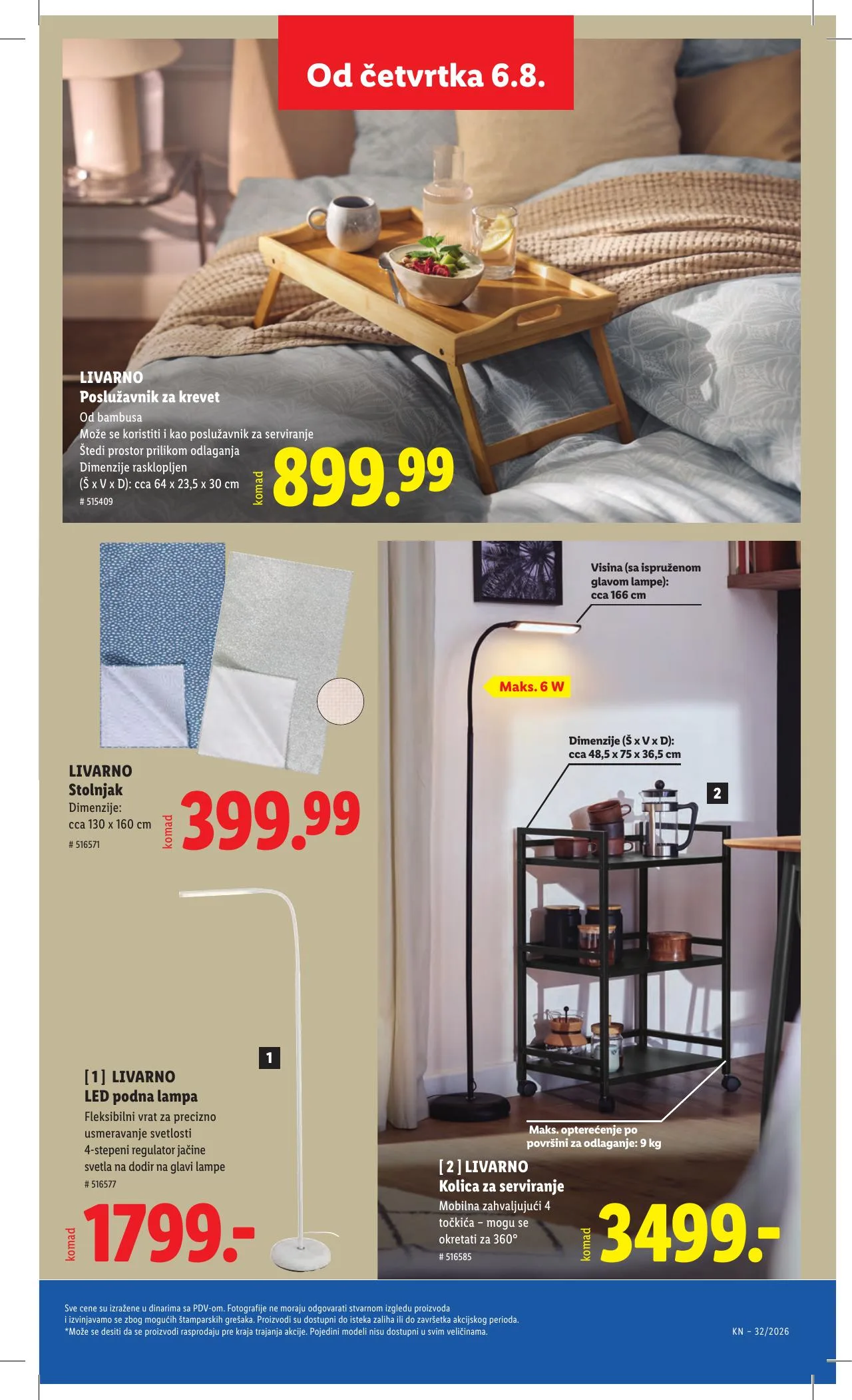 Lidl akciós újság Szerbia 08.06–08.12 – 75. oldal