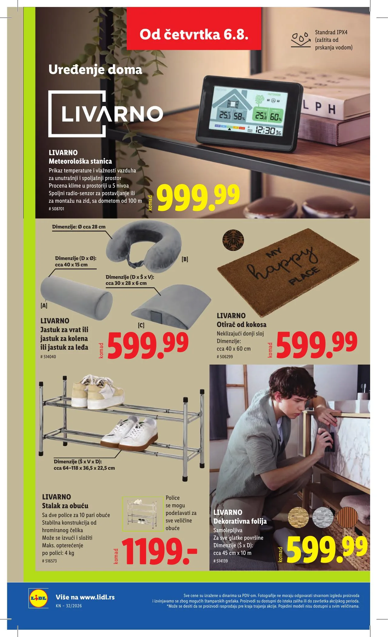 Lidl akciós újság Szerbia 08.06–08.12 – 76. oldal