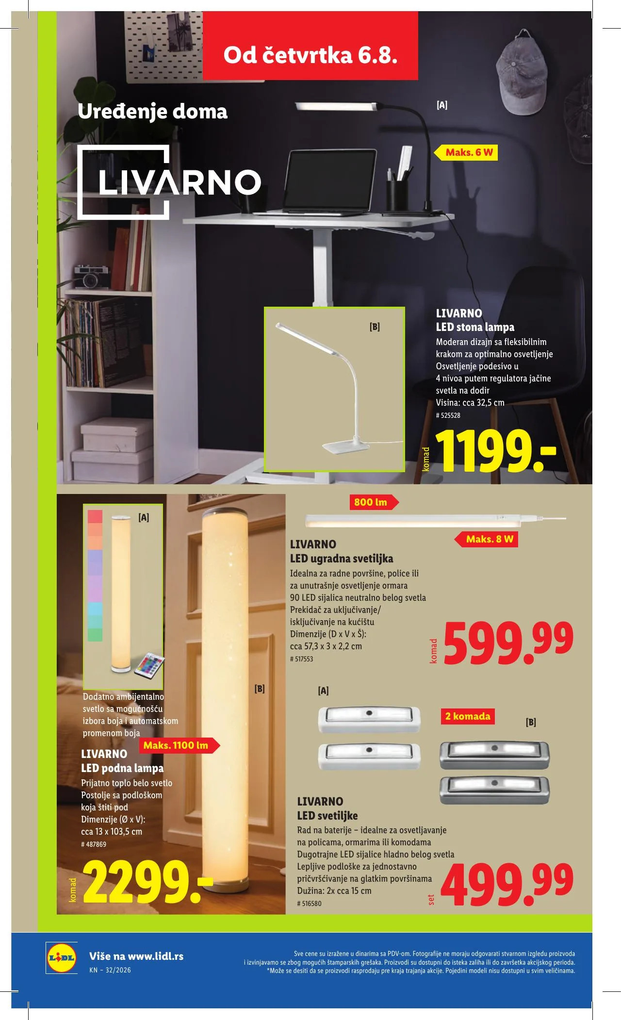 Lidl akciós újság Szerbia 08.06–08.12 – 78. oldal
