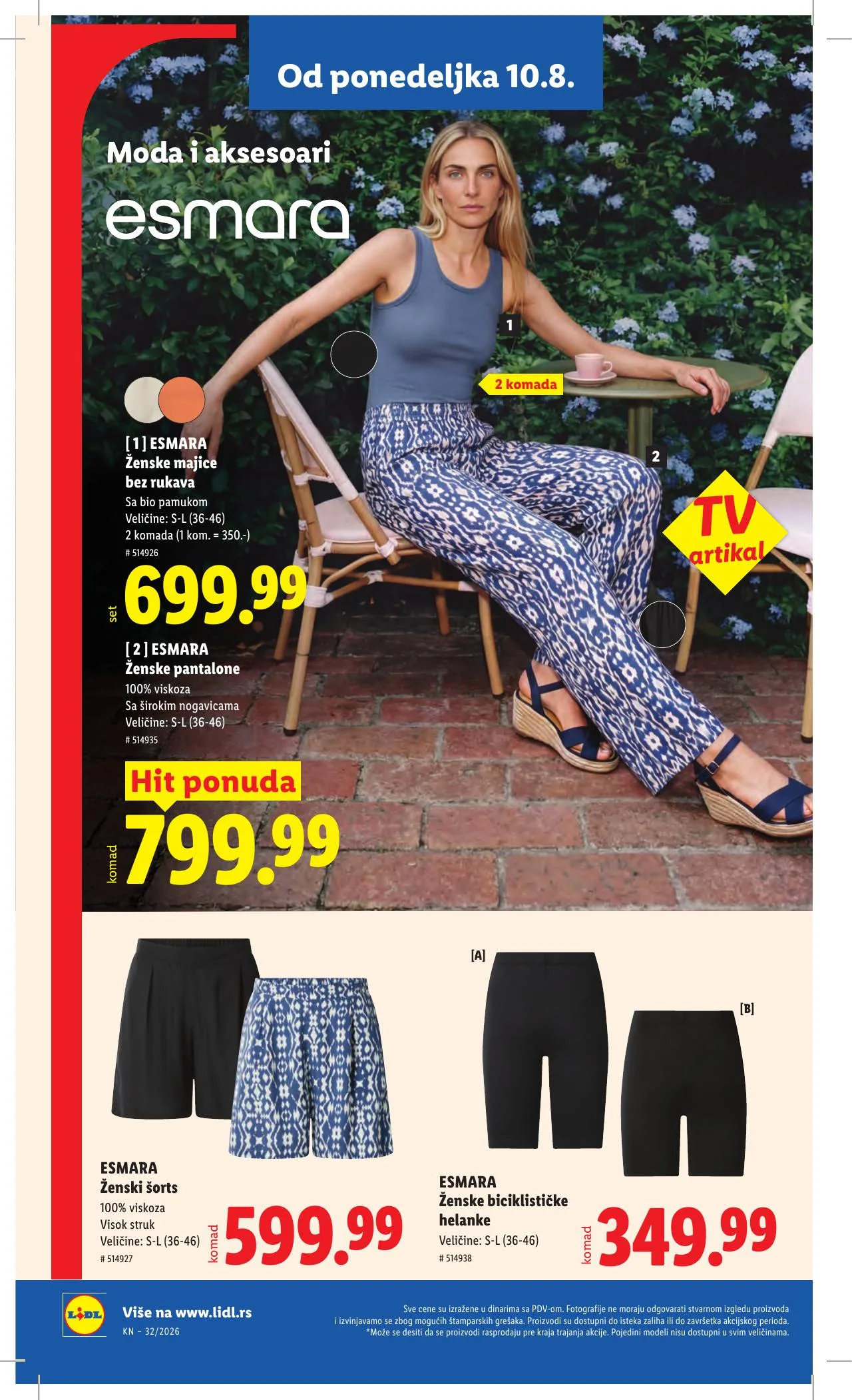 Lidl akciós újság Szerbia 08.06–08.12 – 82. oldal
