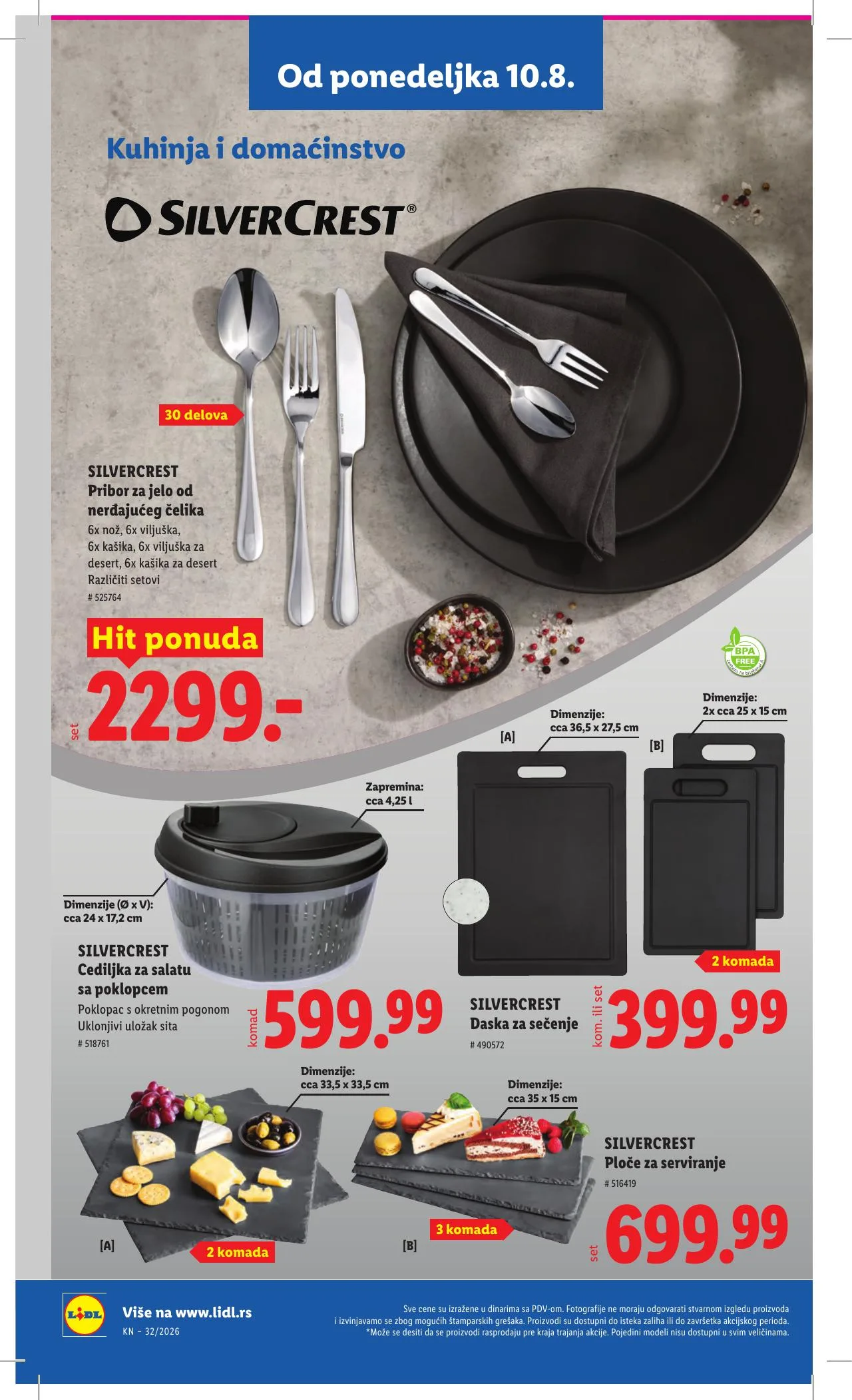 Lidl akciós újság Szerbia 08.06–08.12 – 86. oldal