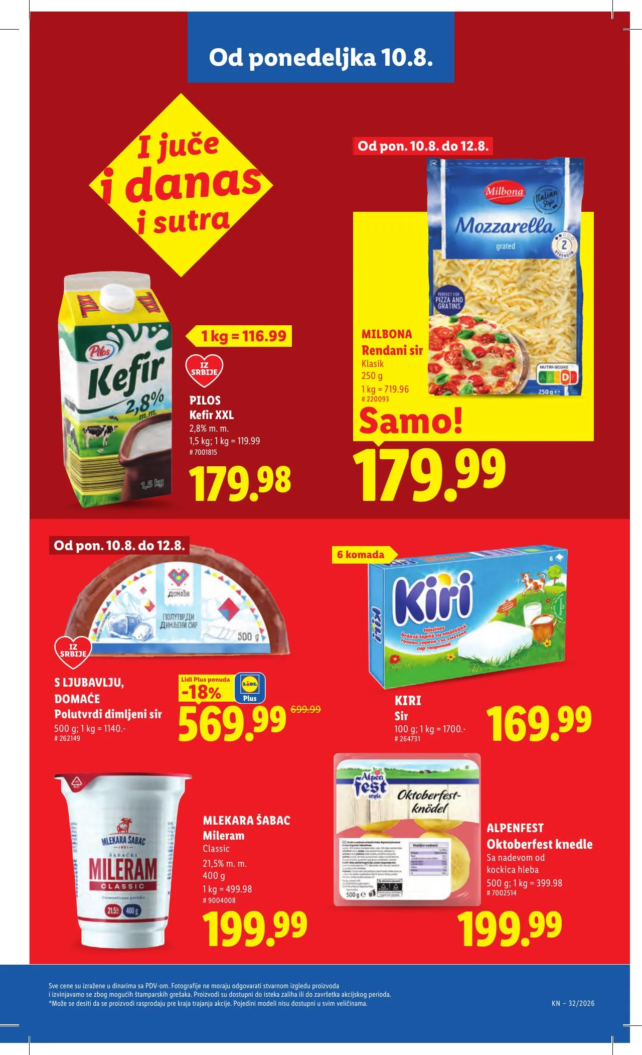 Lidl akciós újság Szerbia 08.06–08.12 – 95. oldal