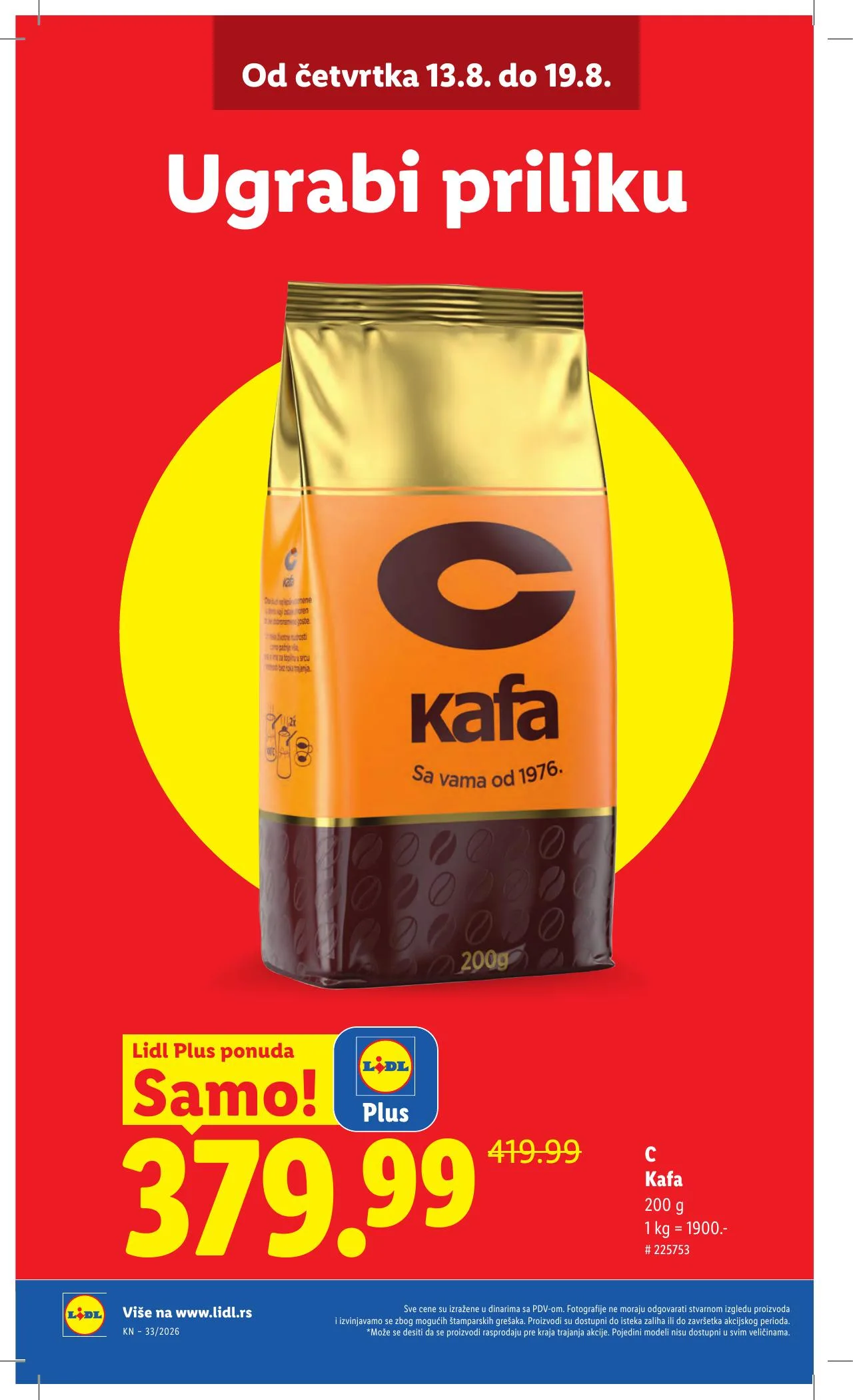 Lidl akciós újság Szerbia 08.13–08.19 – 10. oldal