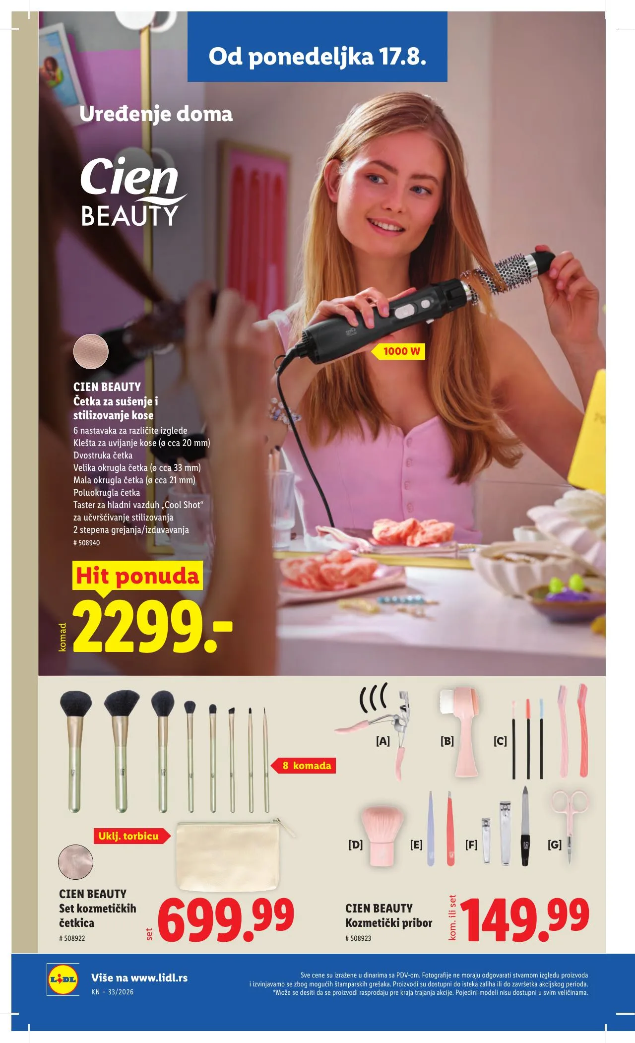 Lidl akciós újság Szerbia 08.13–08.19 – 100. oldal