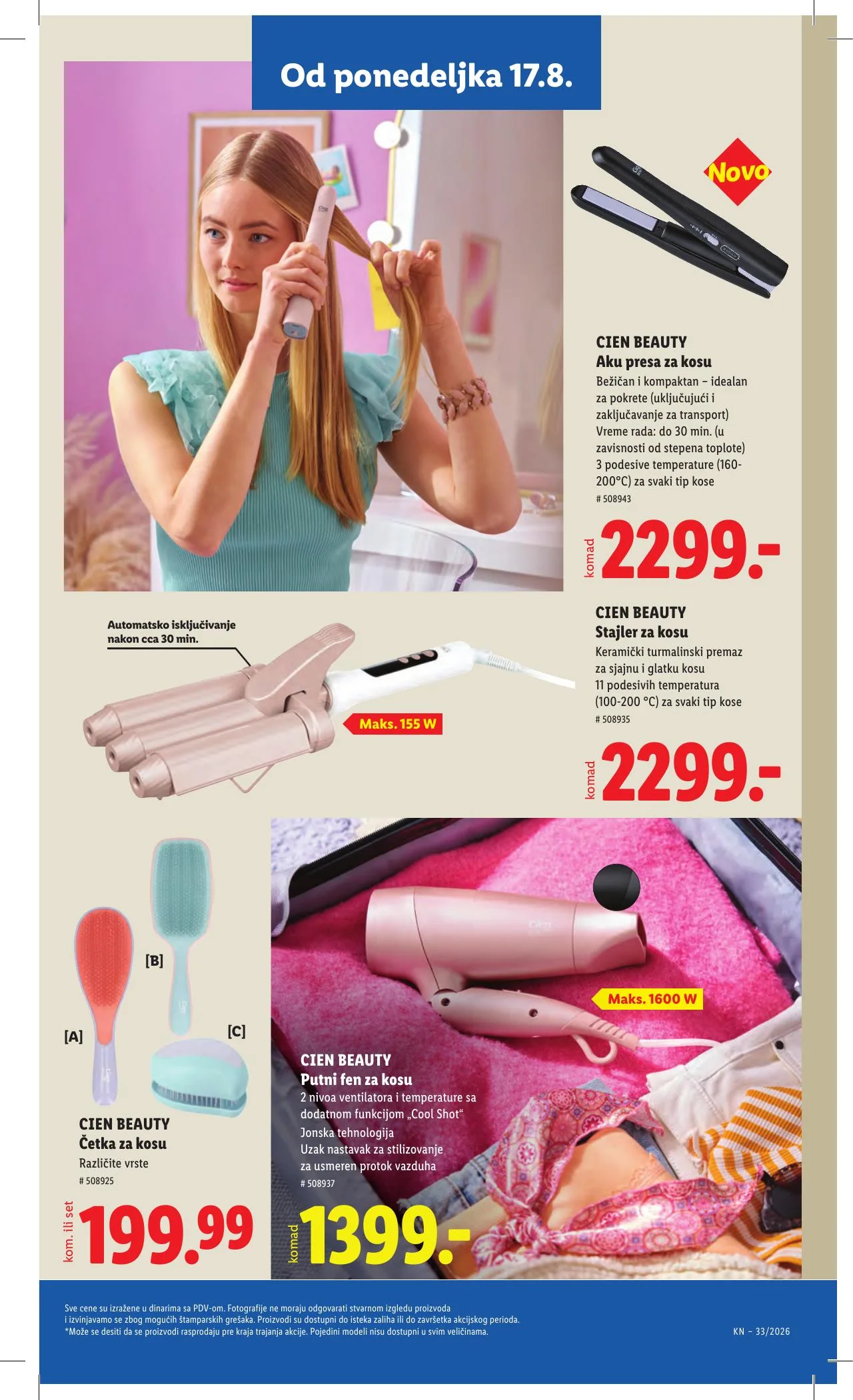 Lidl akciós újság Szerbia 08.13–08.19 – 101. oldal