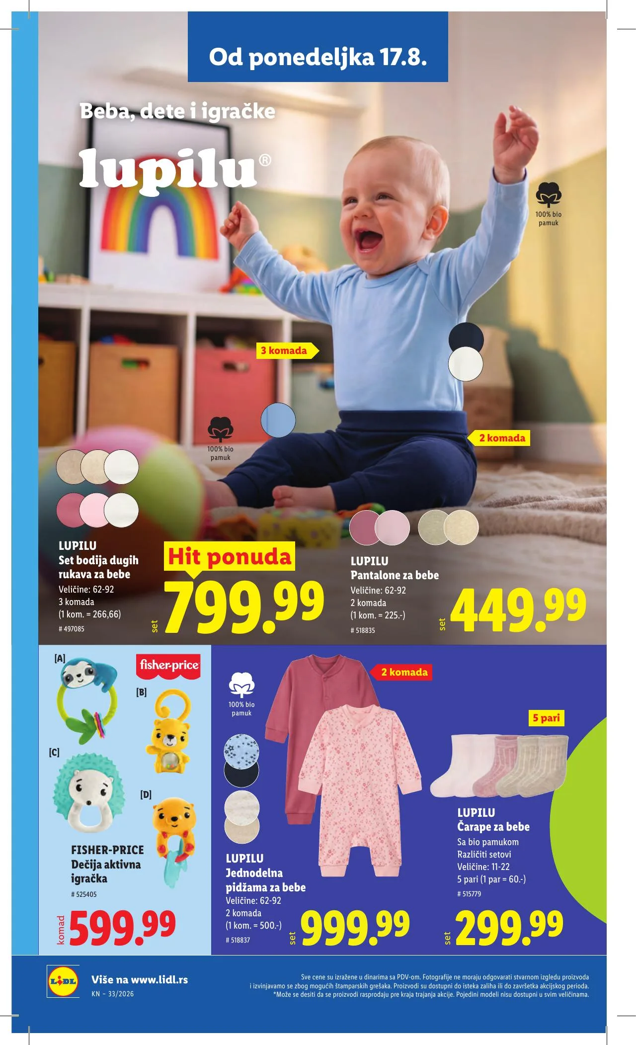 Lidl akciós újság Szerbia 08.13–08.19 – 102. oldal