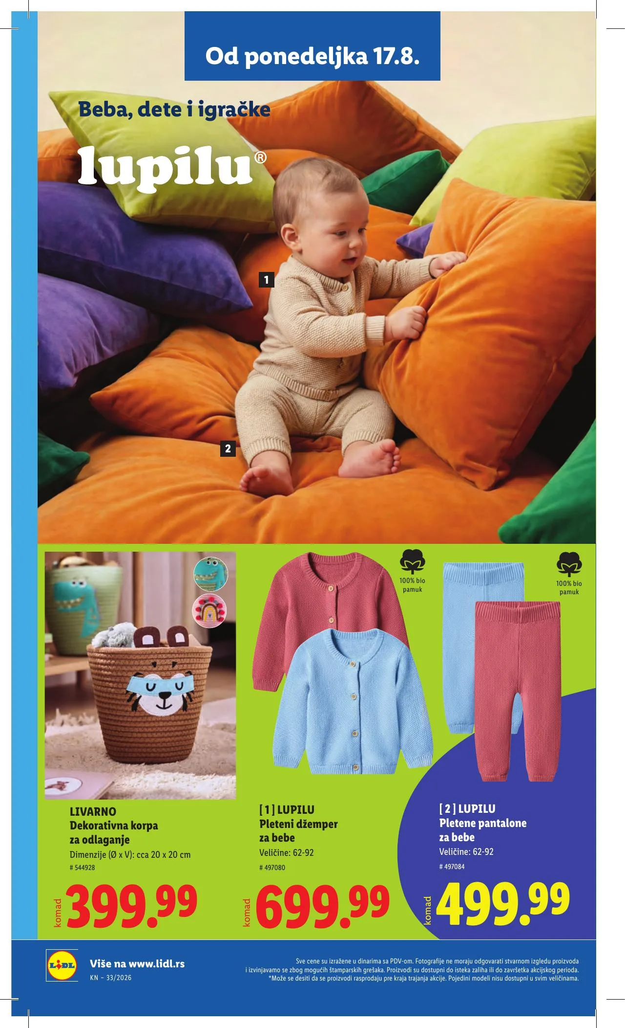 Lidl akciós újság Szerbia 08.13–08.19 – 104. oldal