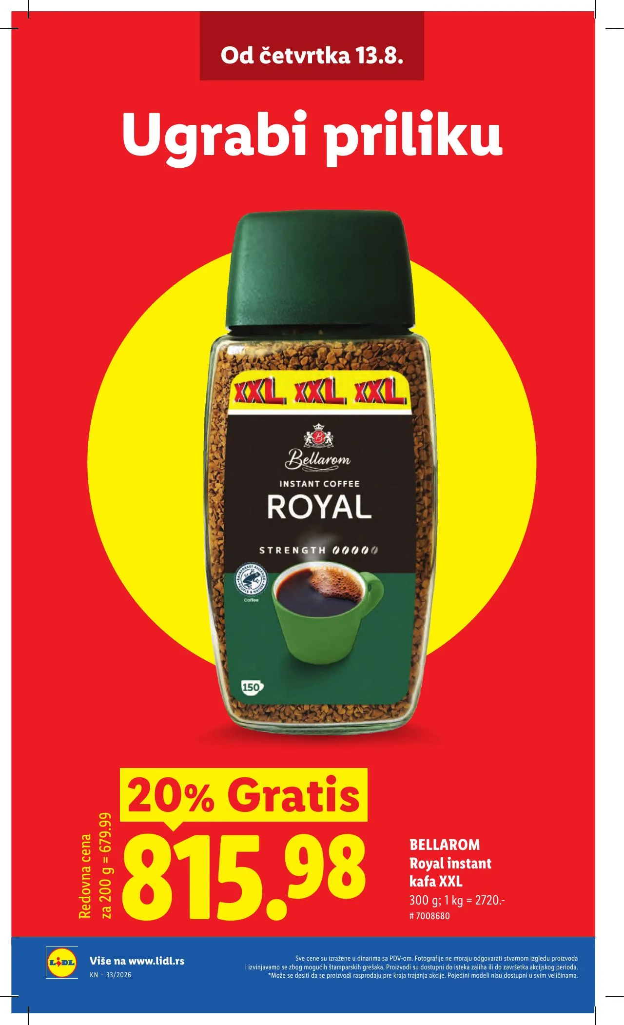 Lidl akciós újság Szerbia 08.13–08.19 – 12. oldal