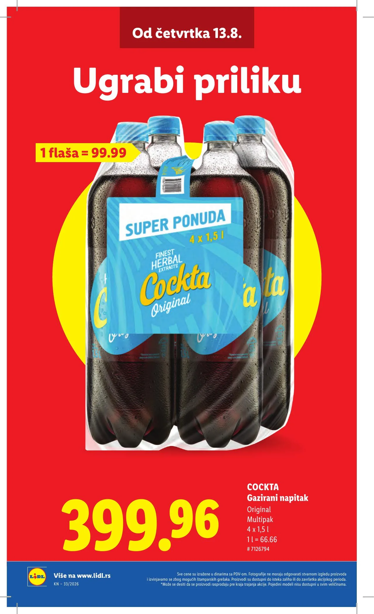 Lidl akciós újság Szerbia 08.13–08.19 – 14. oldal