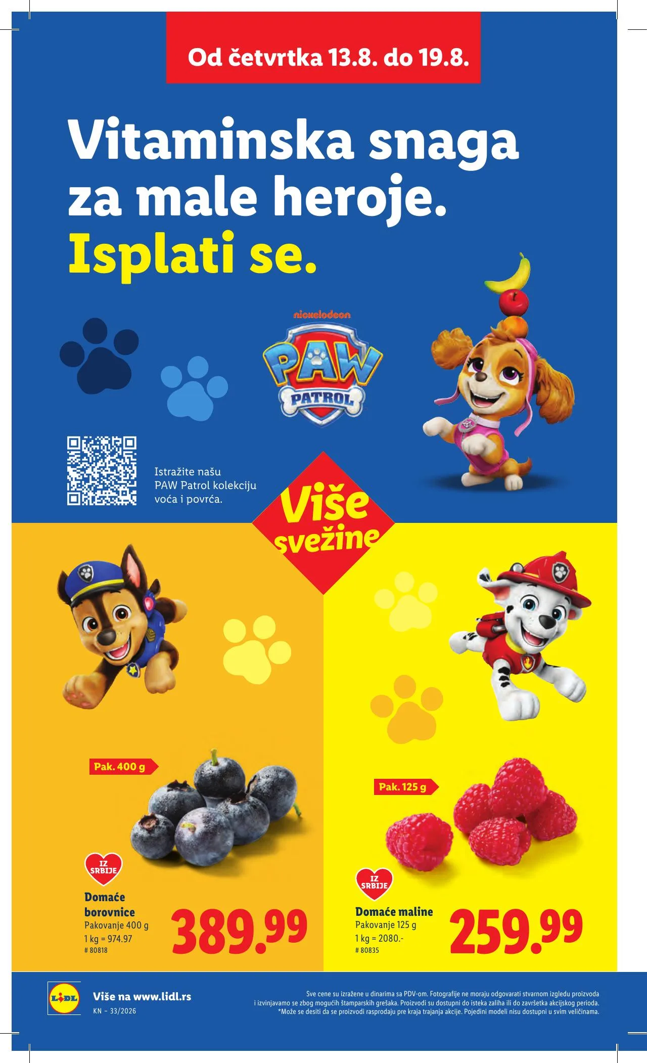 Lidl akciós újság Szerbia 08.13–08.19 – 20. oldal