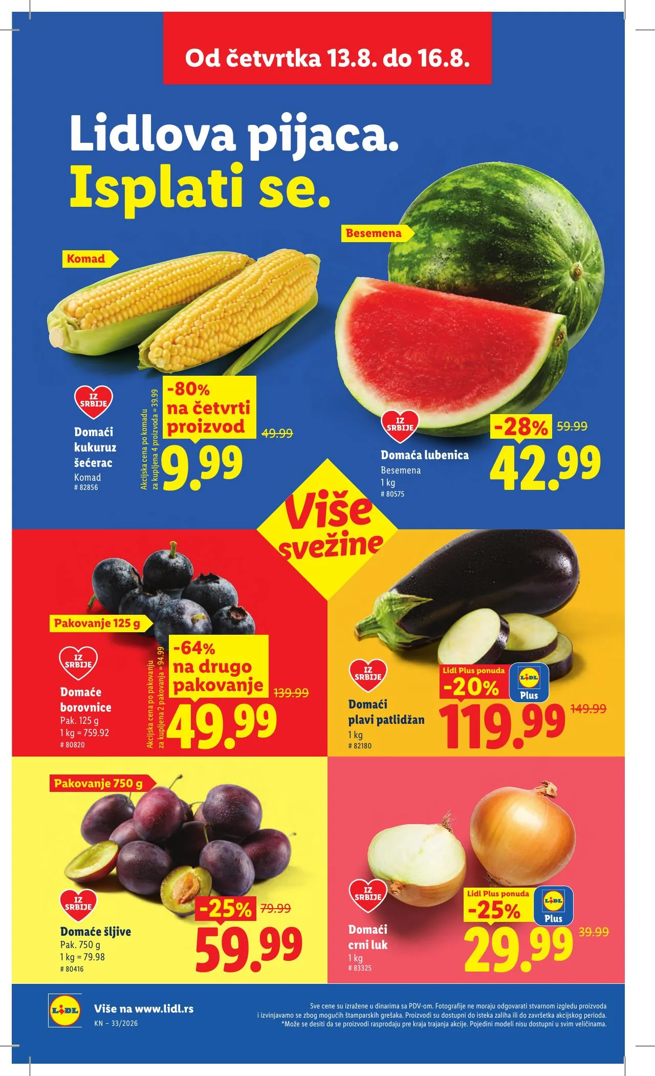 Lidl akciós újság Szerbia 08.13–08.19 – 22. oldal
