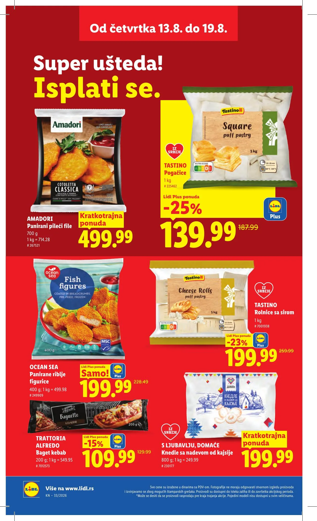Lidl akciós újság Szerbia 08.13–08.19 – 28. oldal
