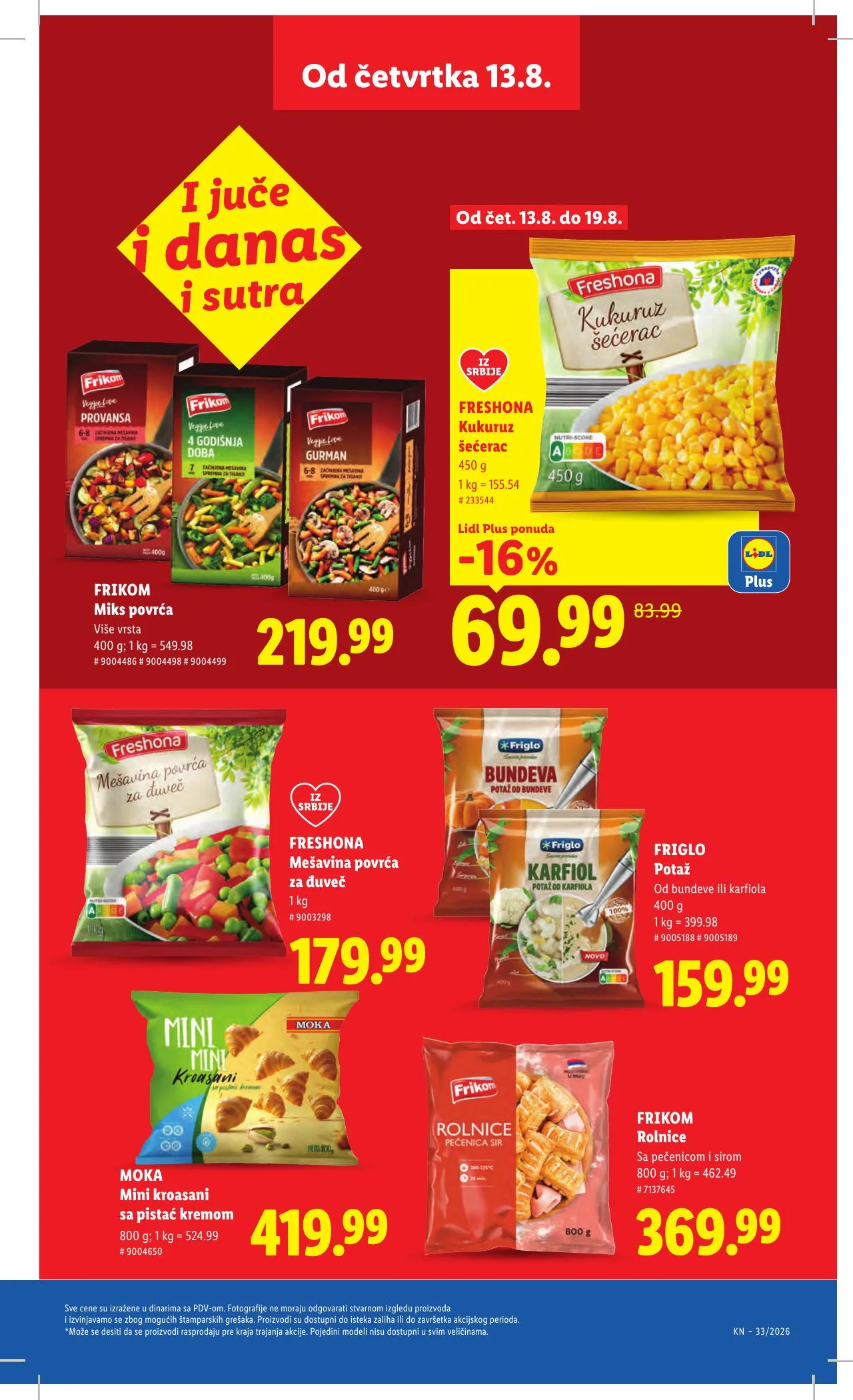Lidl akciós újság Szerbia 08.13–08.19 – 29. oldal