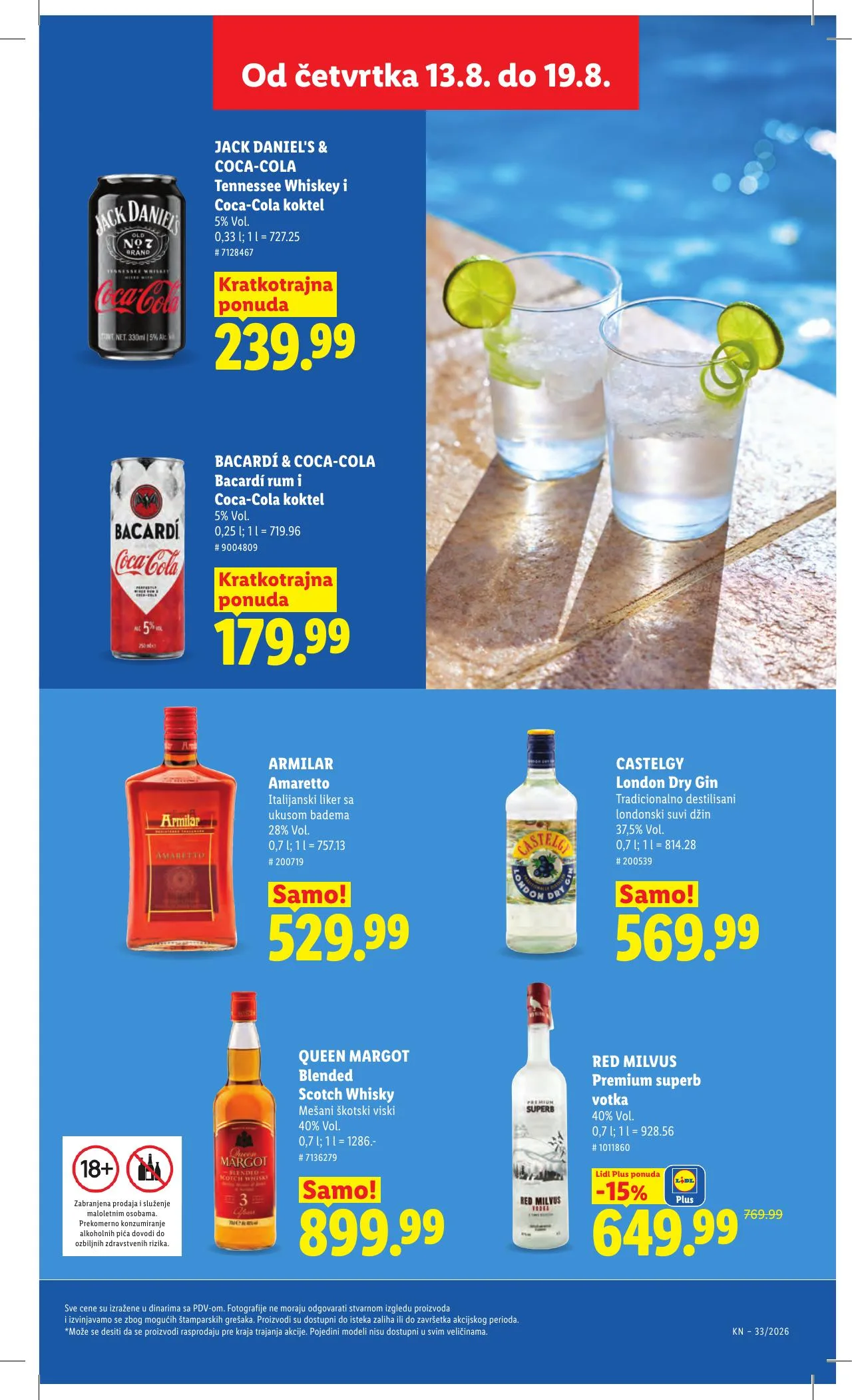 Lidl akciós újság Szerbia 08.13–08.19 – 37. oldal