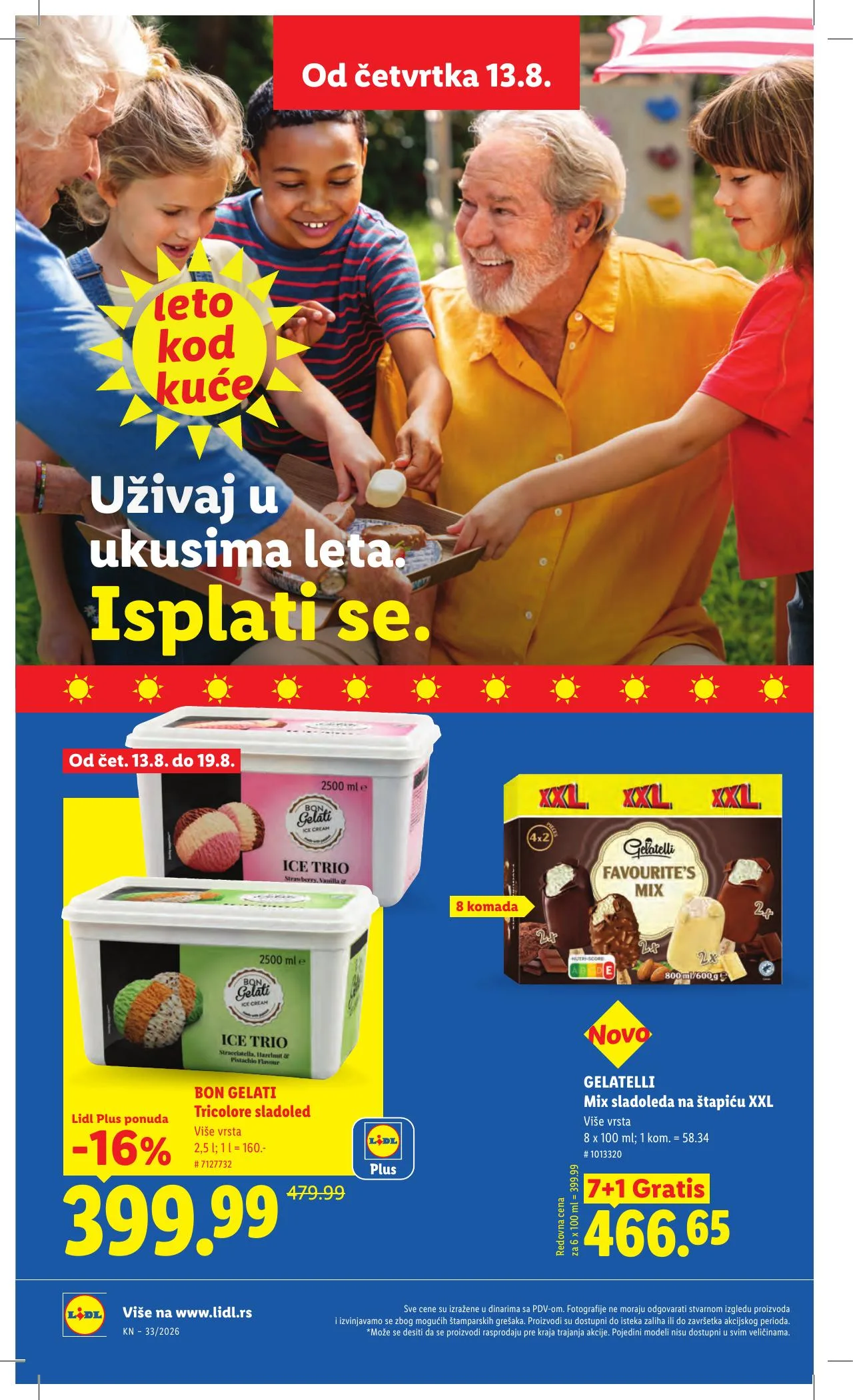 Lidl akciós újság Szerbia 08.13–08.19 – 46. oldal