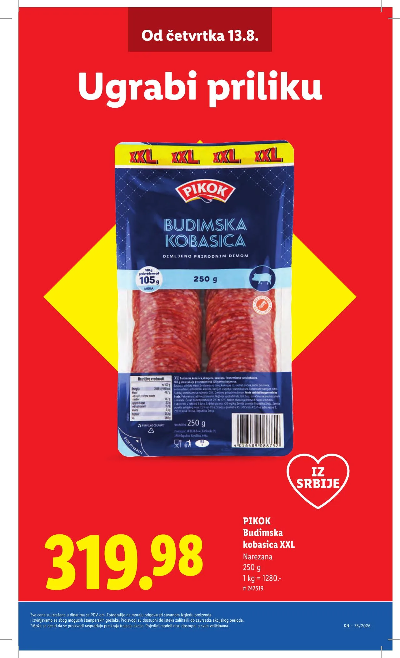 Lidl akciós újság Szerbia 08.13–08.19 – 5. oldal