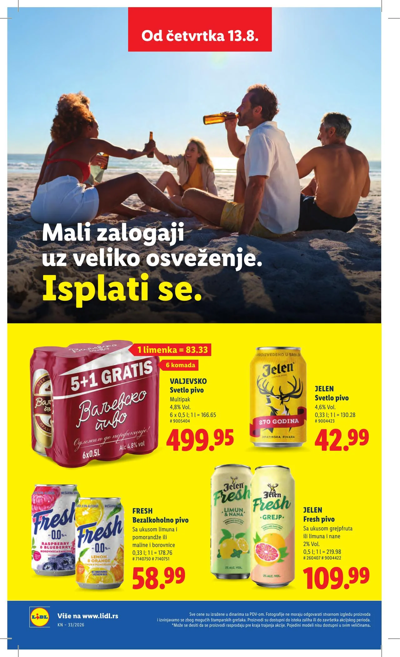 Lidl akciós újság Szerbia 08.13–08.19 – 50. oldal