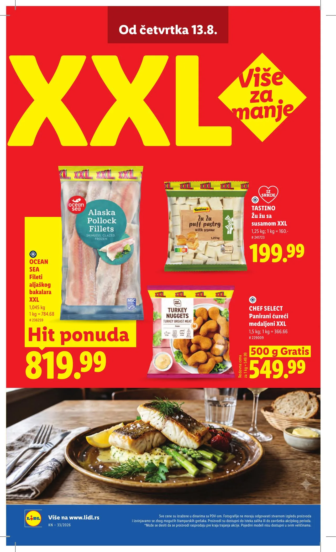 Lidl akciós újság Szerbia 08.13–08.19 – 56. oldal