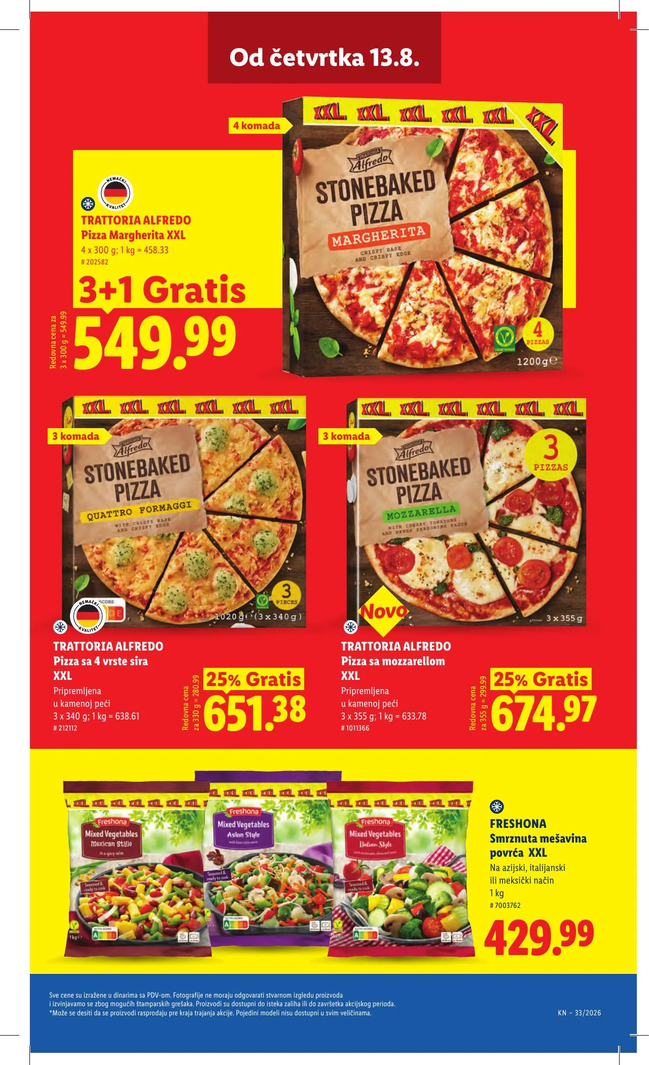 Lidl akciós újság Szerbia 08.13–08.19 – 57. oldal