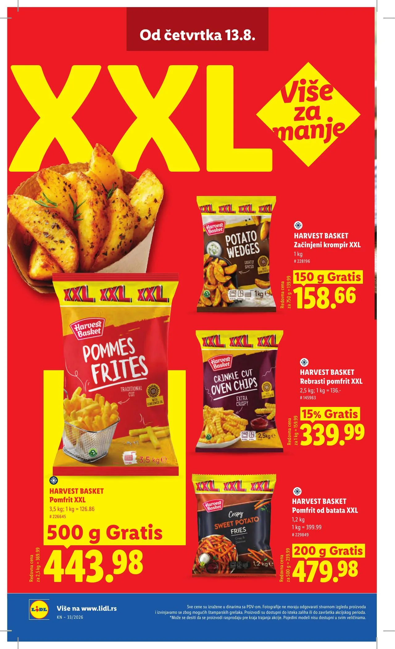 Lidl akciós újság Szerbia 08.13–08.19 – 58. oldal