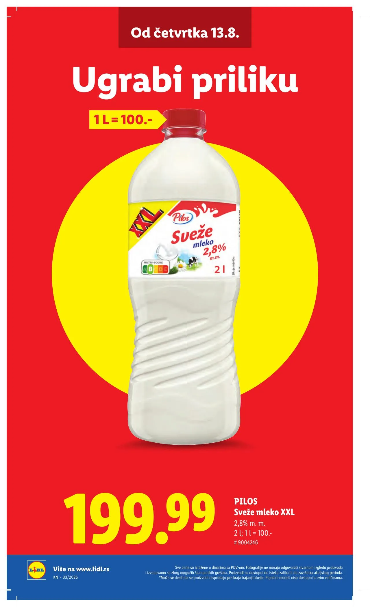 Lidl akciós újság Szerbia 08.13–08.19 – 6. oldal