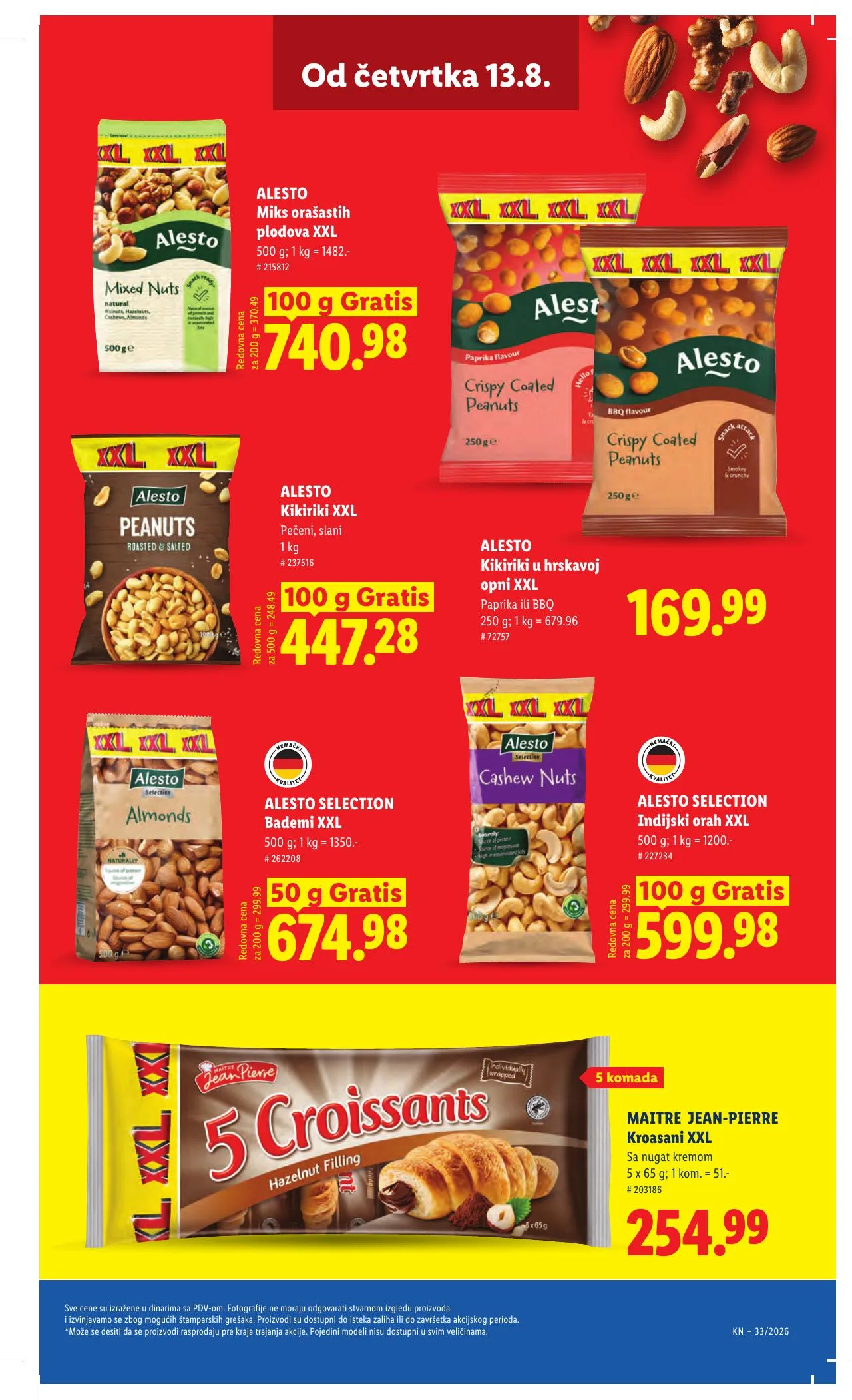 Lidl akciós újság Szerbia 08.13–08.19 – 63. oldal