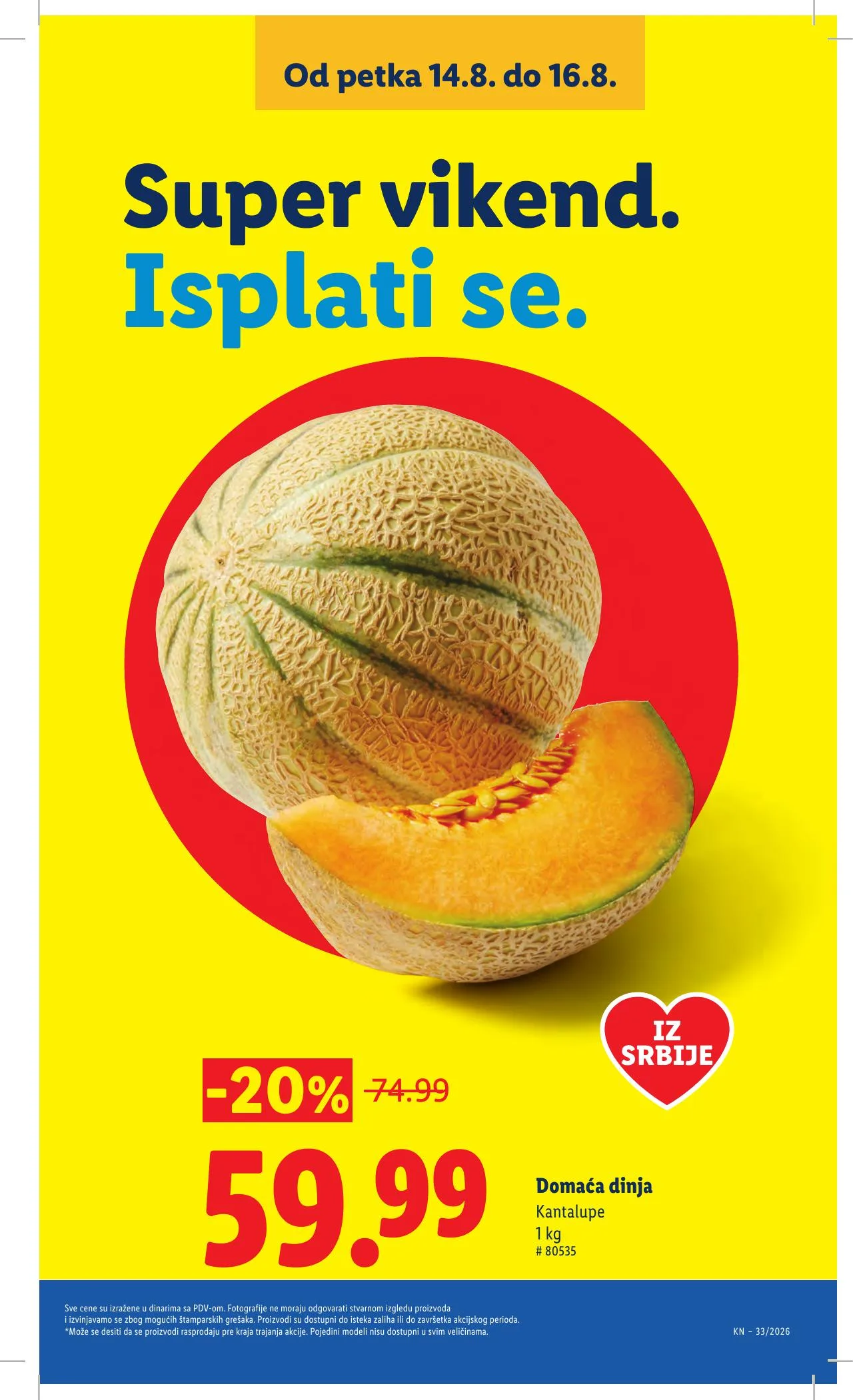 Lidl akciós újság Szerbia 08.13–08.19 – 71. oldal