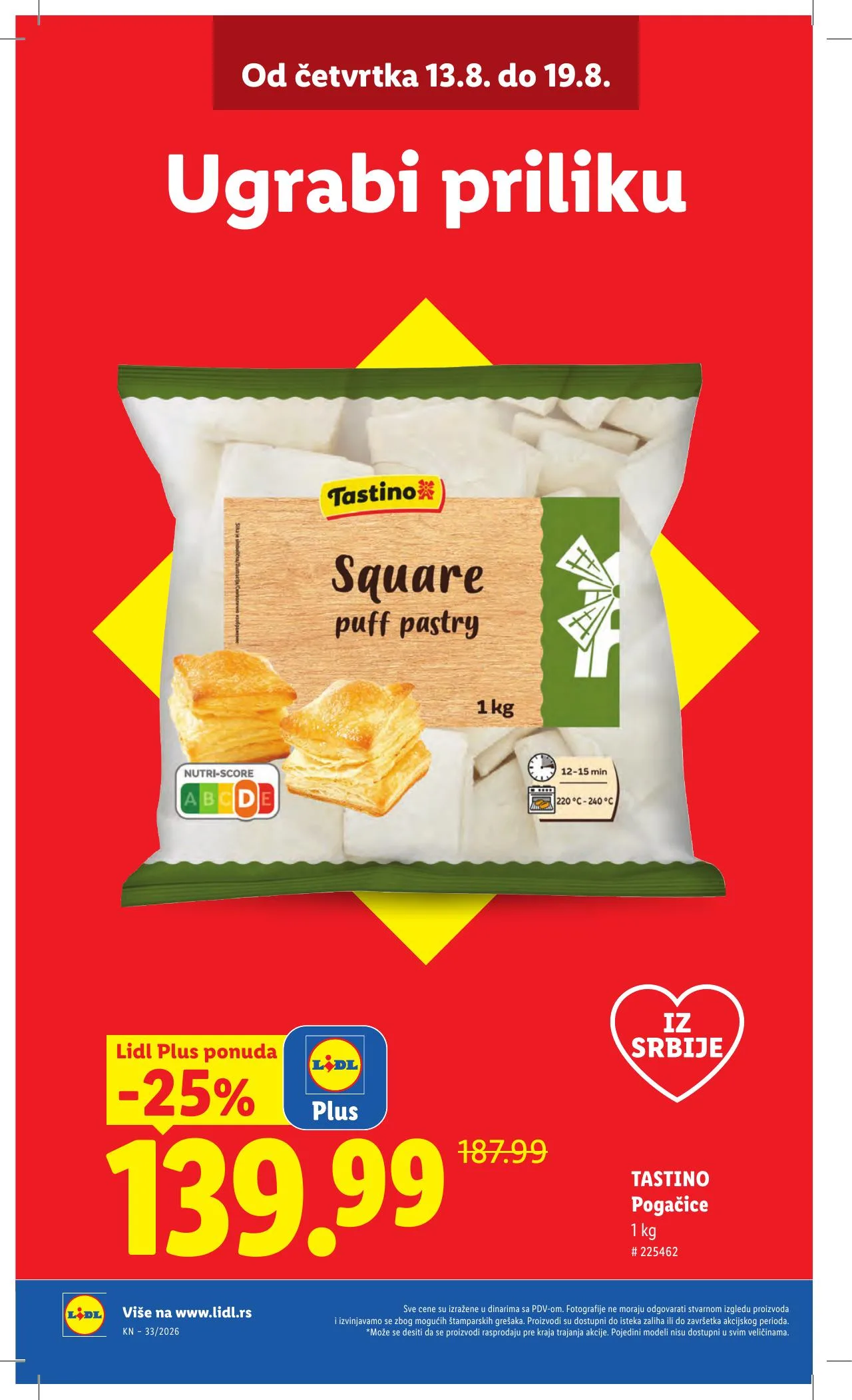 Lidl akciós újság Szerbia 08.13–08.19 – 8. oldal